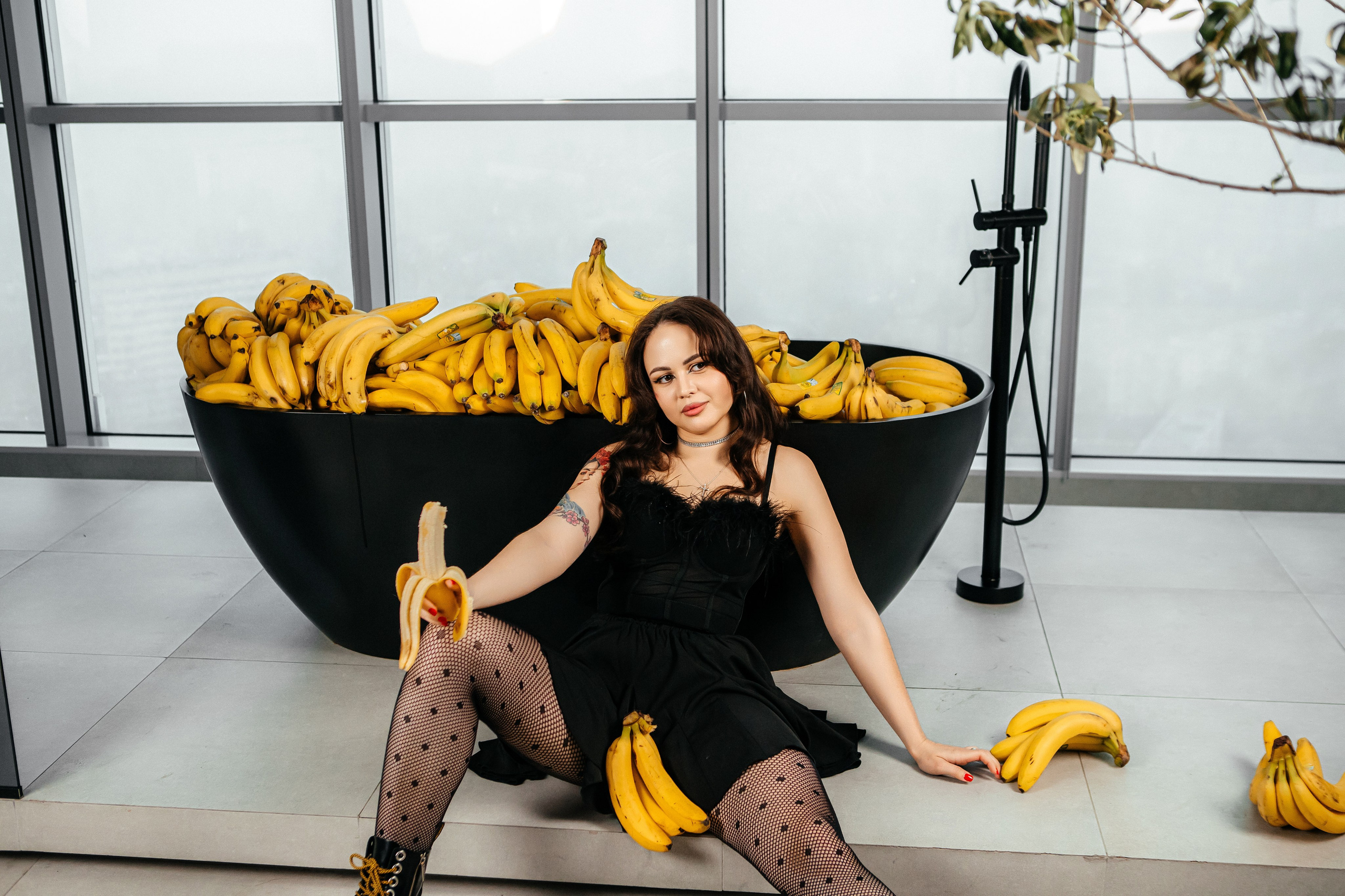Алина — банановый переполох. Elena Sova — семейный и женский фотограф в Санкт-Петербурге