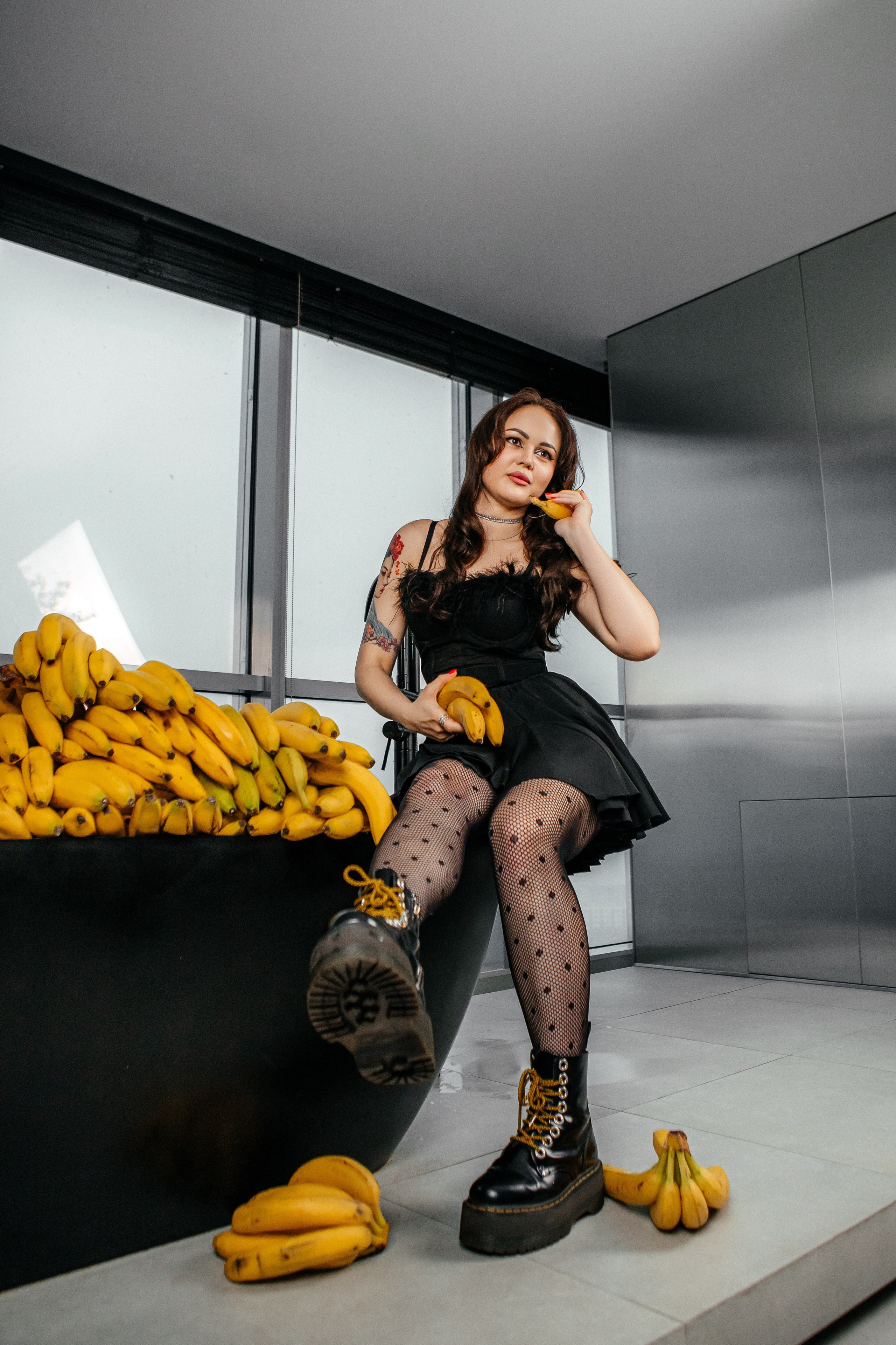 Алина — банановый переполох. Elena Sova — семейный и женский фотограф в Санкт-Петербурге