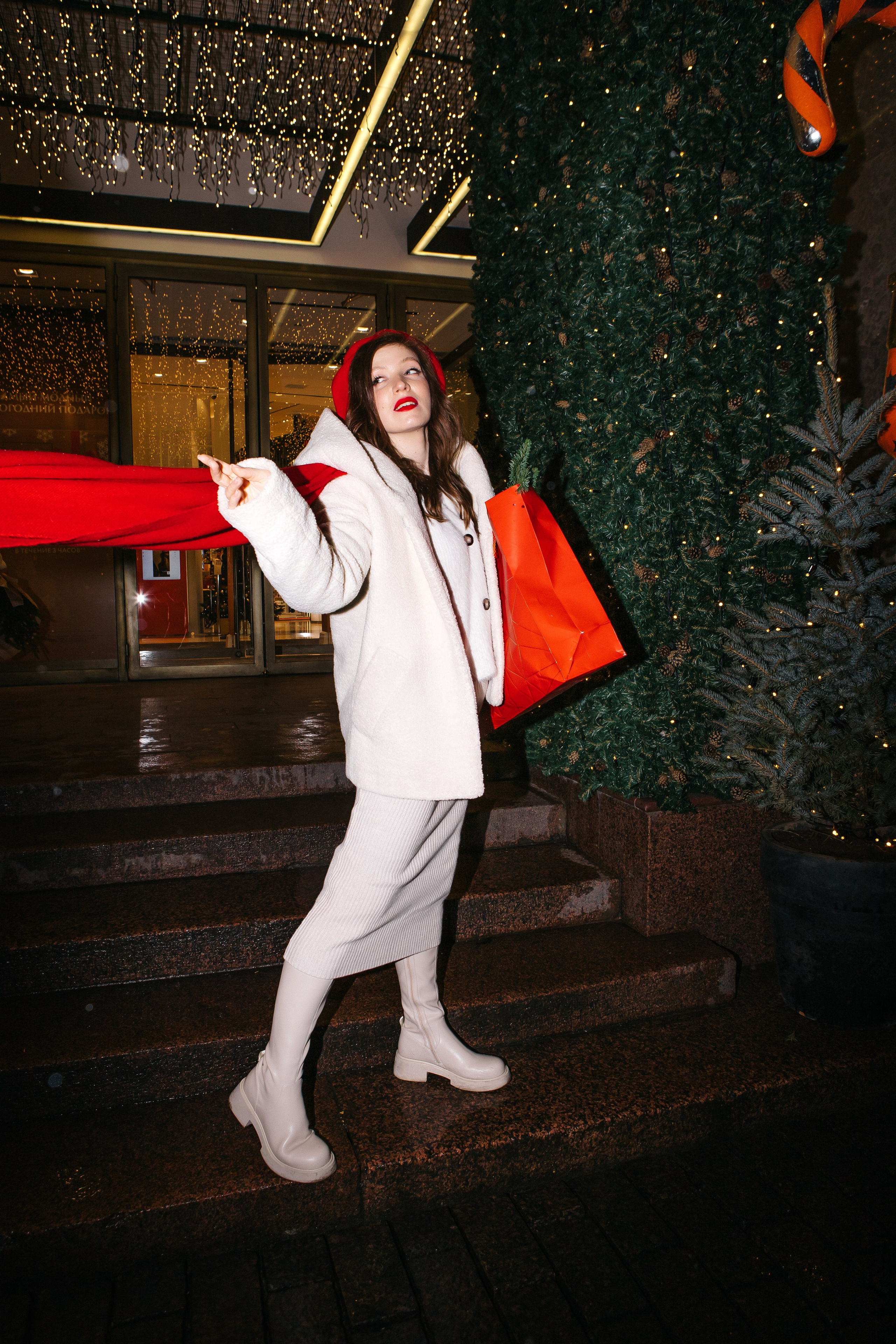 Настя — зимняя прогулка. Elena Sova — семейный и женский фотограф в Санкт-Петербурге