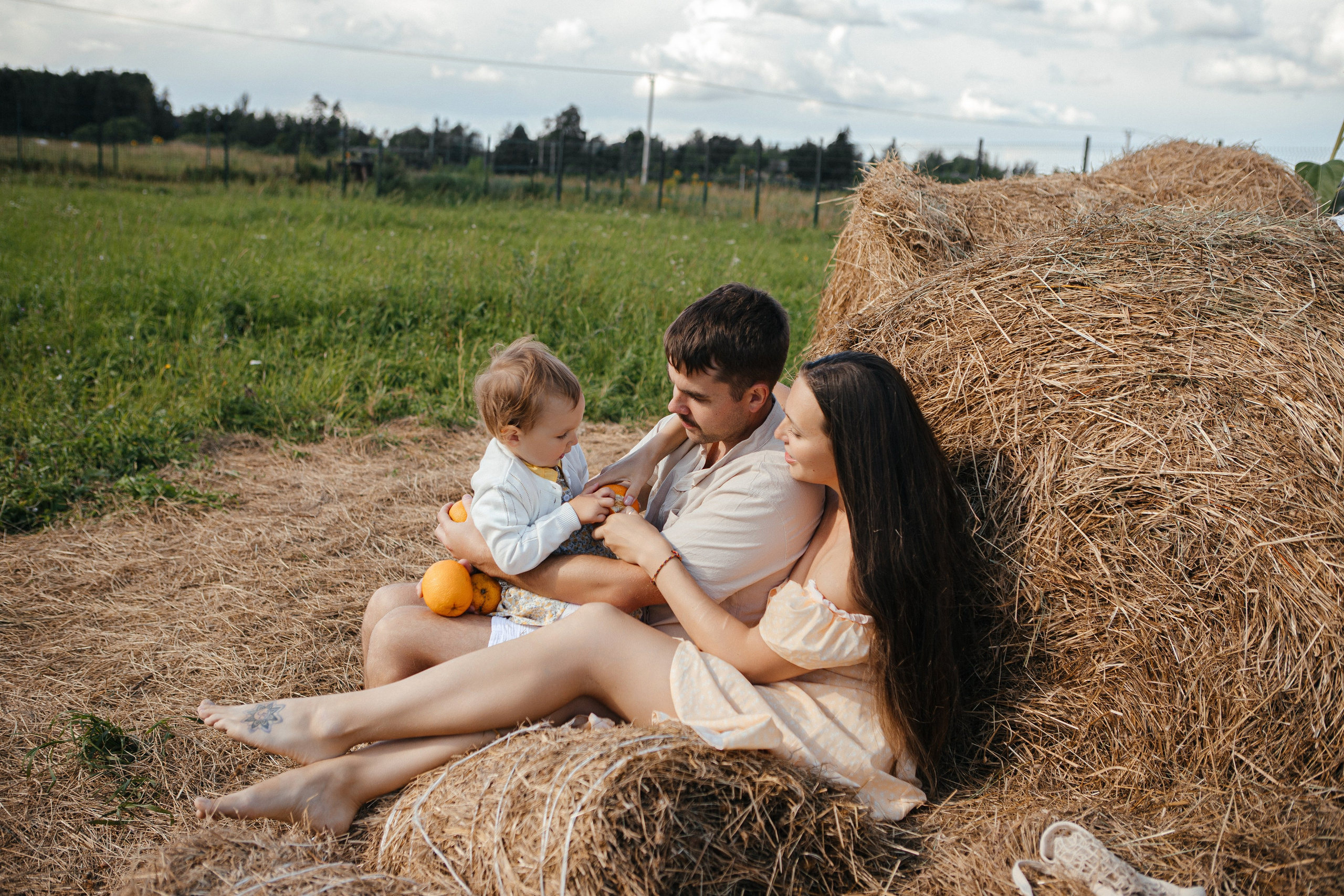 Семья в подсолнухах. Elena Sova — семейный и женский фотограф в Санкт-Петербурге