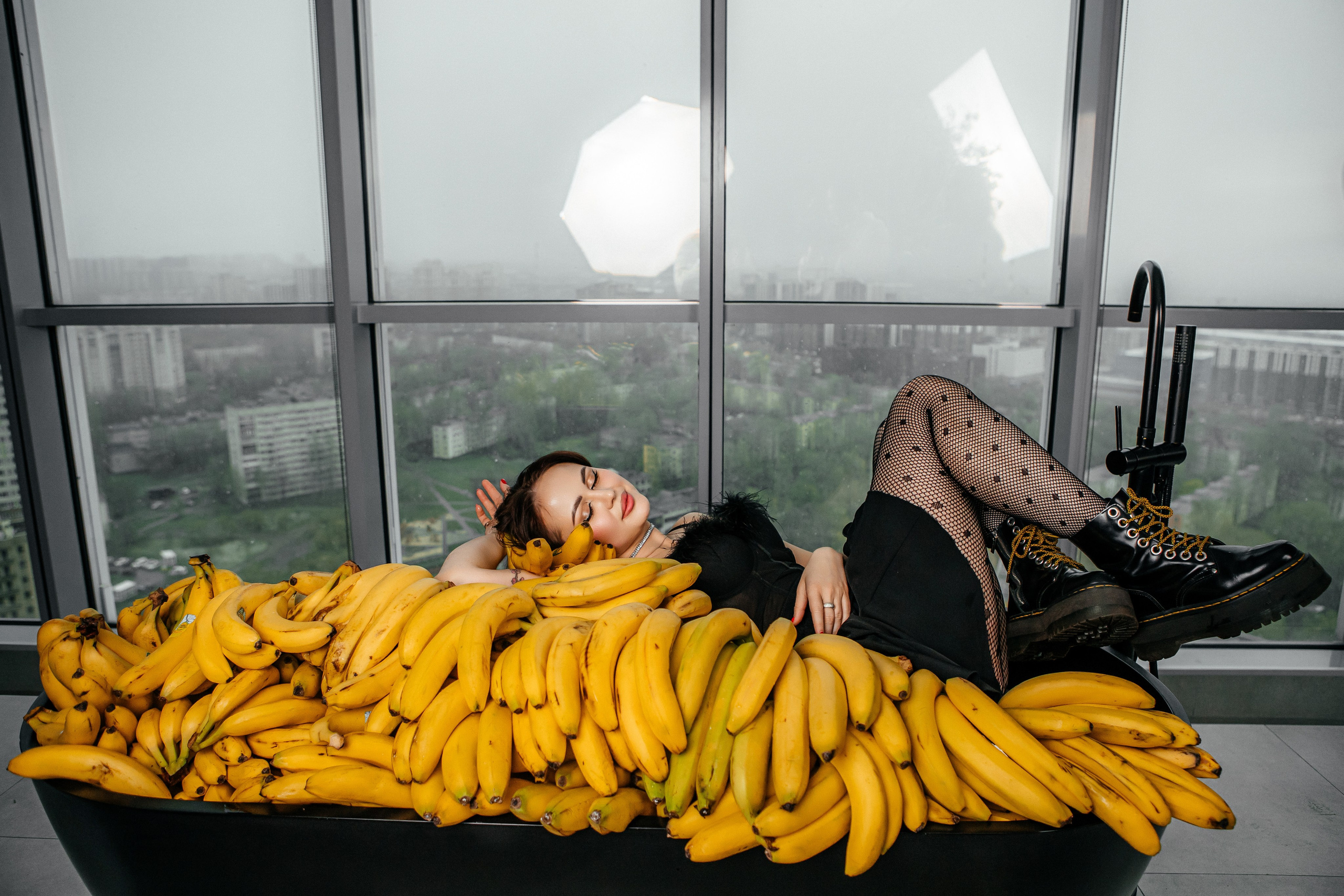 Алина — банановый переполох. Elena Sova — семейный и женский фотограф в Санкт-Петербурге