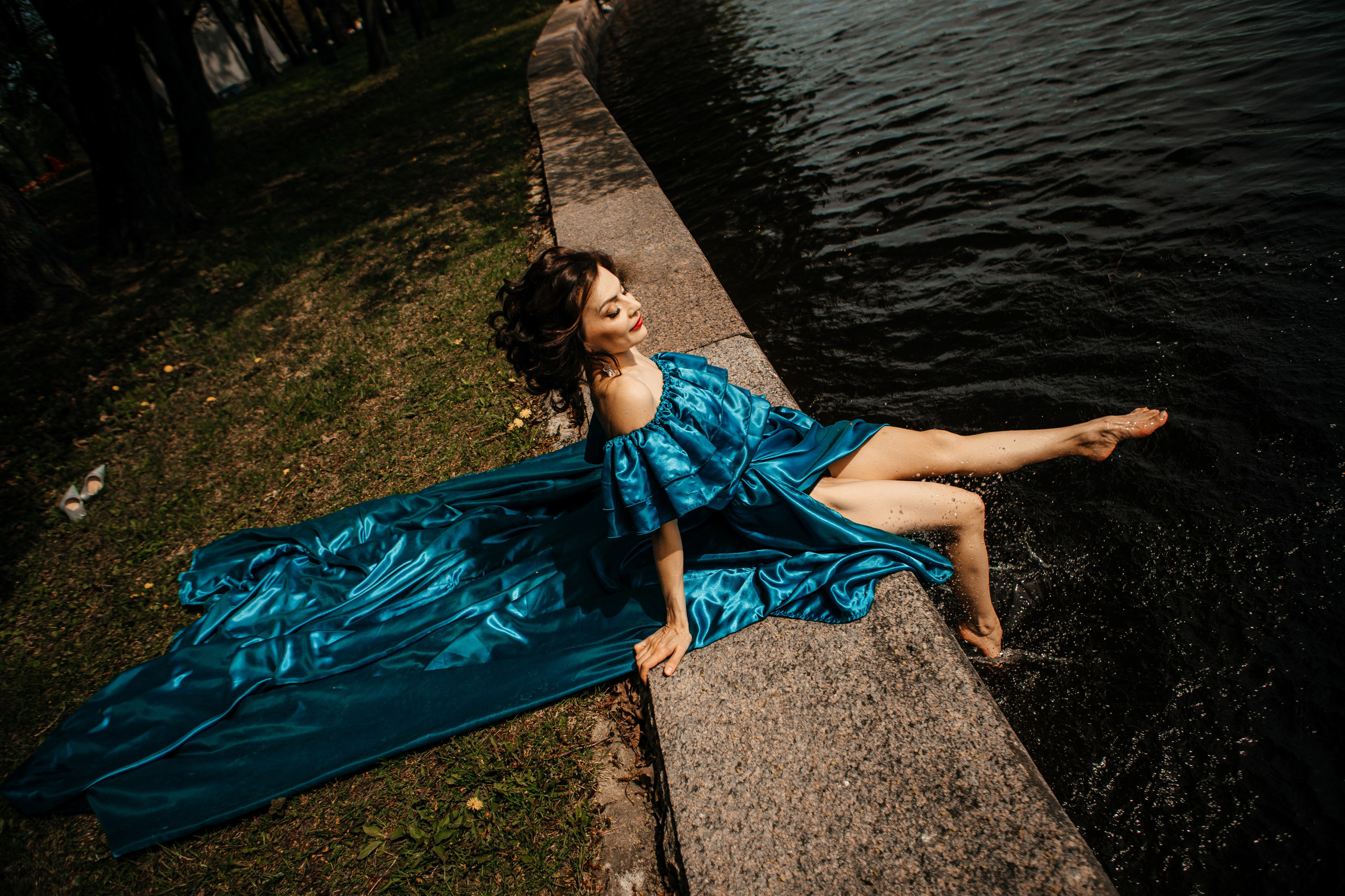 Татьяна в ЦПКиО. Elena Sova — семейный и женский фотограф в Санкт-Петербурге