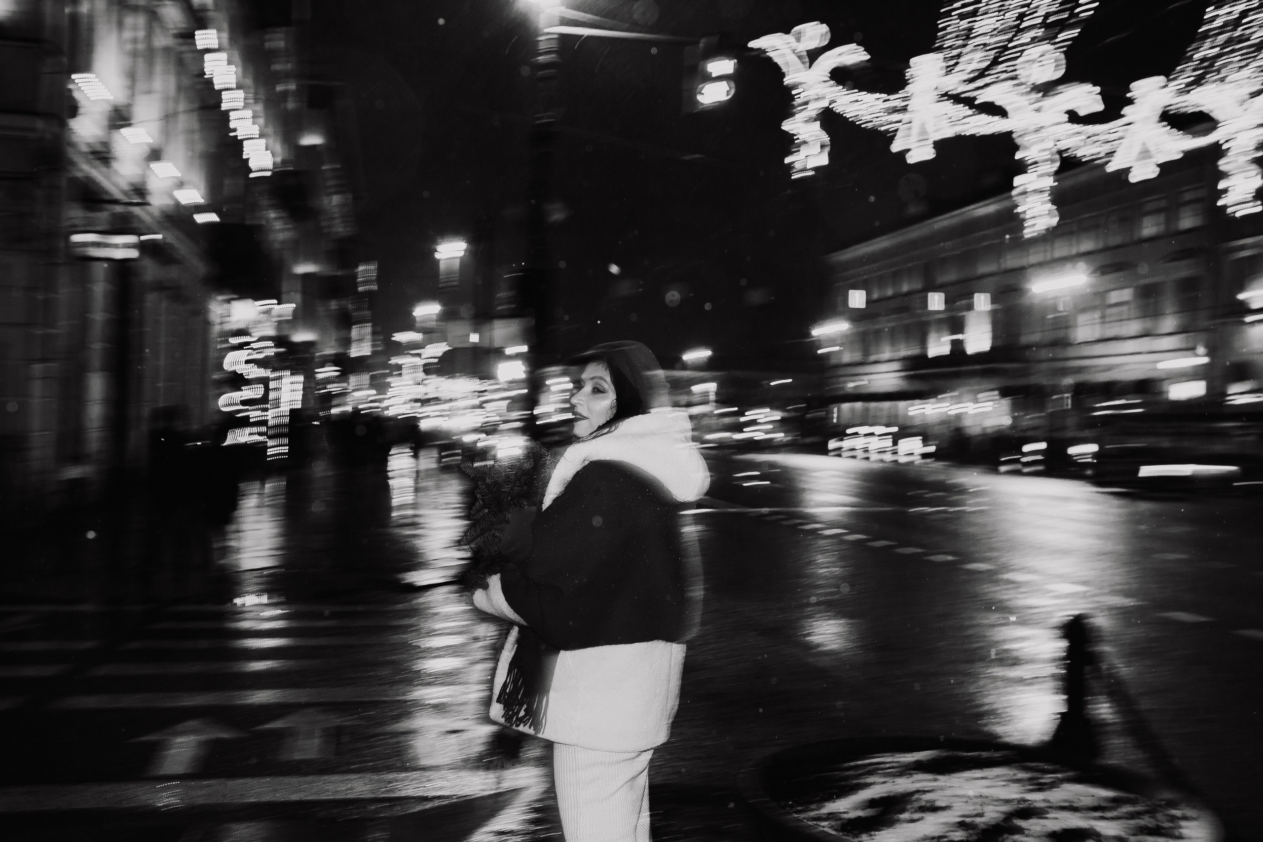 Настя — зимняя прогулка. Elena Sova — семейный и женский фотограф в Санкт-Петербурге