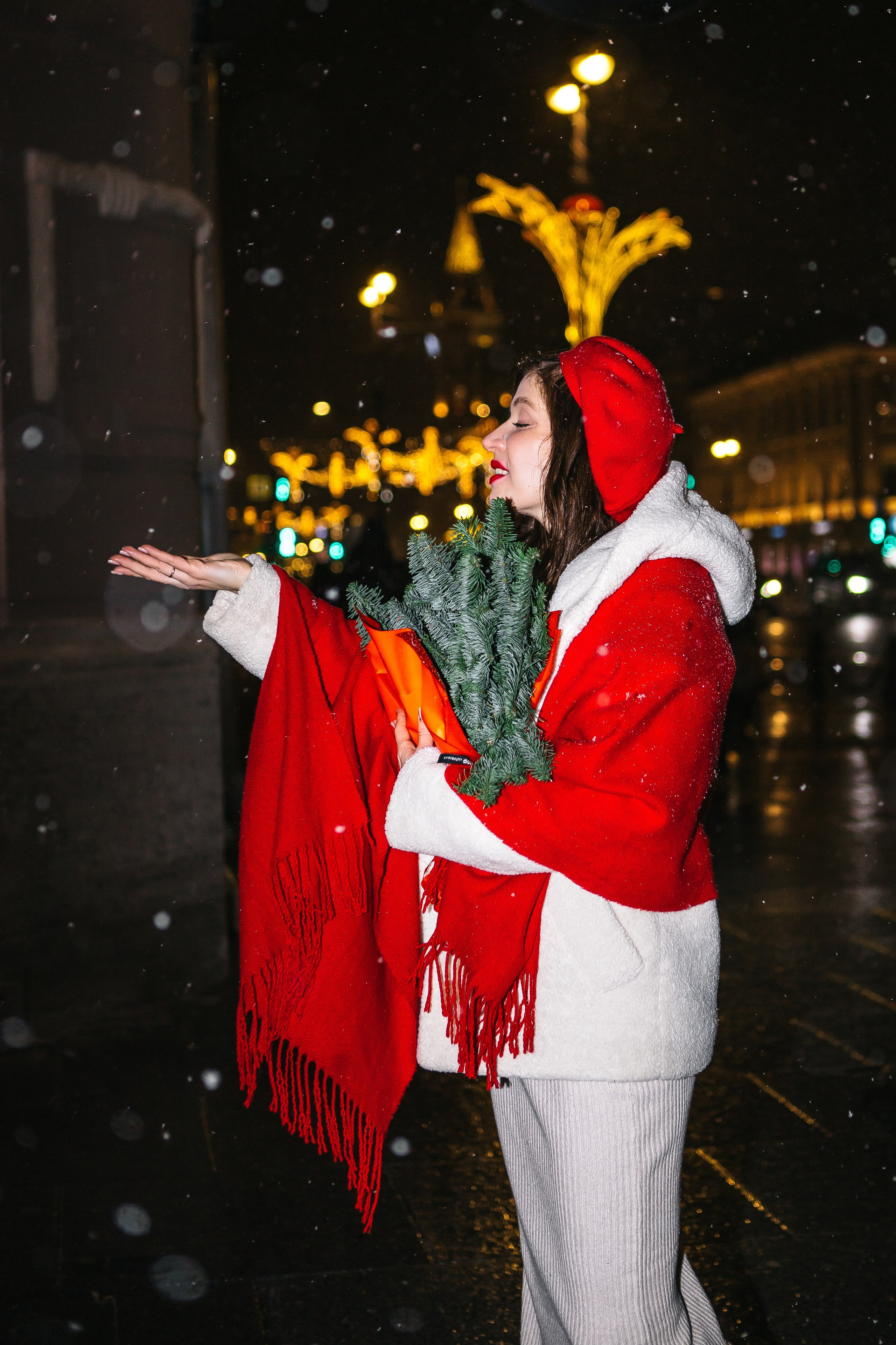 Настя — зимняя прогулка. Elena Sova — семейный и женский фотограф в Санкт-Петербурге