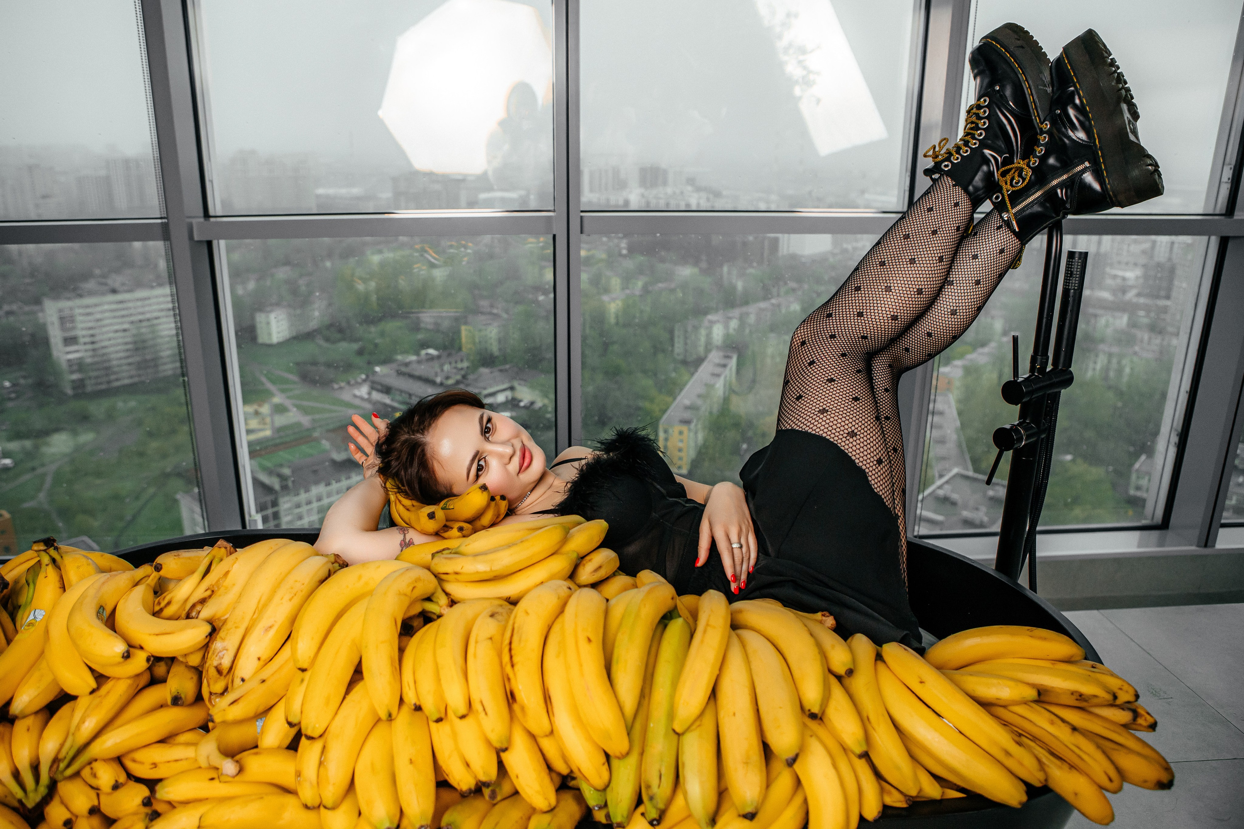 Алина — банановый переполох. Elena Sova — семейный и женский фотограф в Санкт-Петербурге