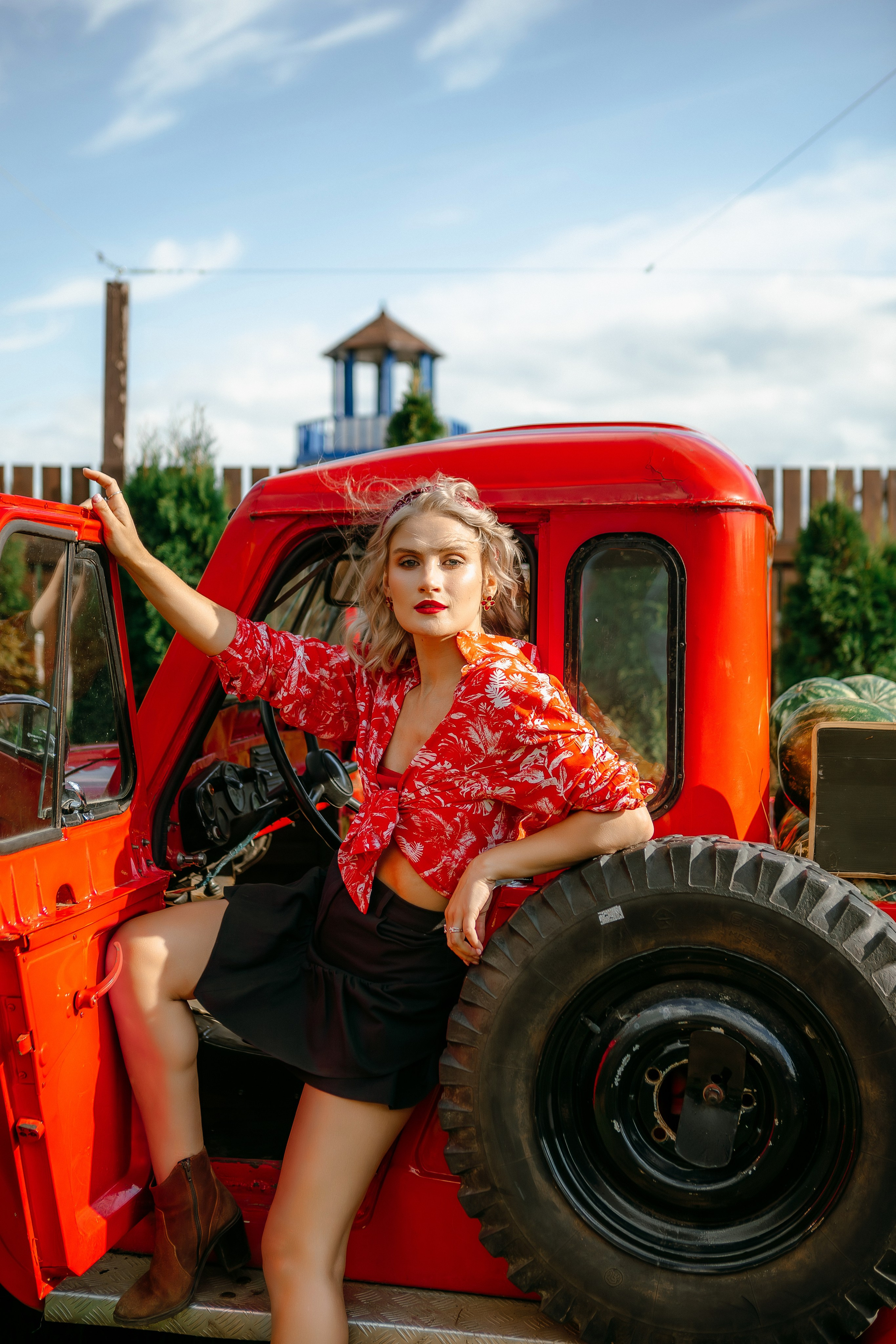 Юля в арбузах. Elena Sova — семейный и женский фотограф в Санкт-Петербурге