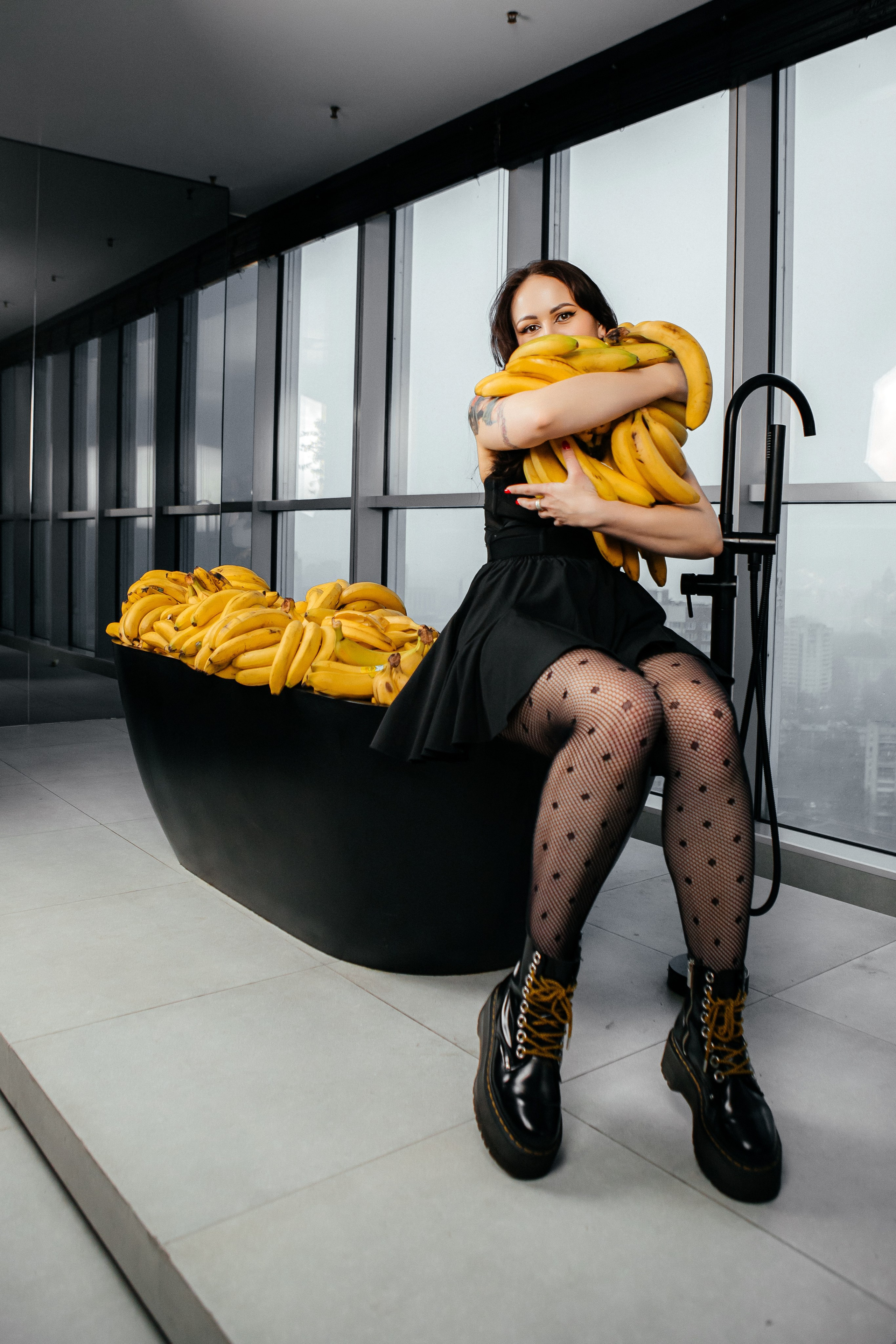 Алина — банановый переполох. Elena Sova — семейный и женский фотограф в Санкт-Петербурге