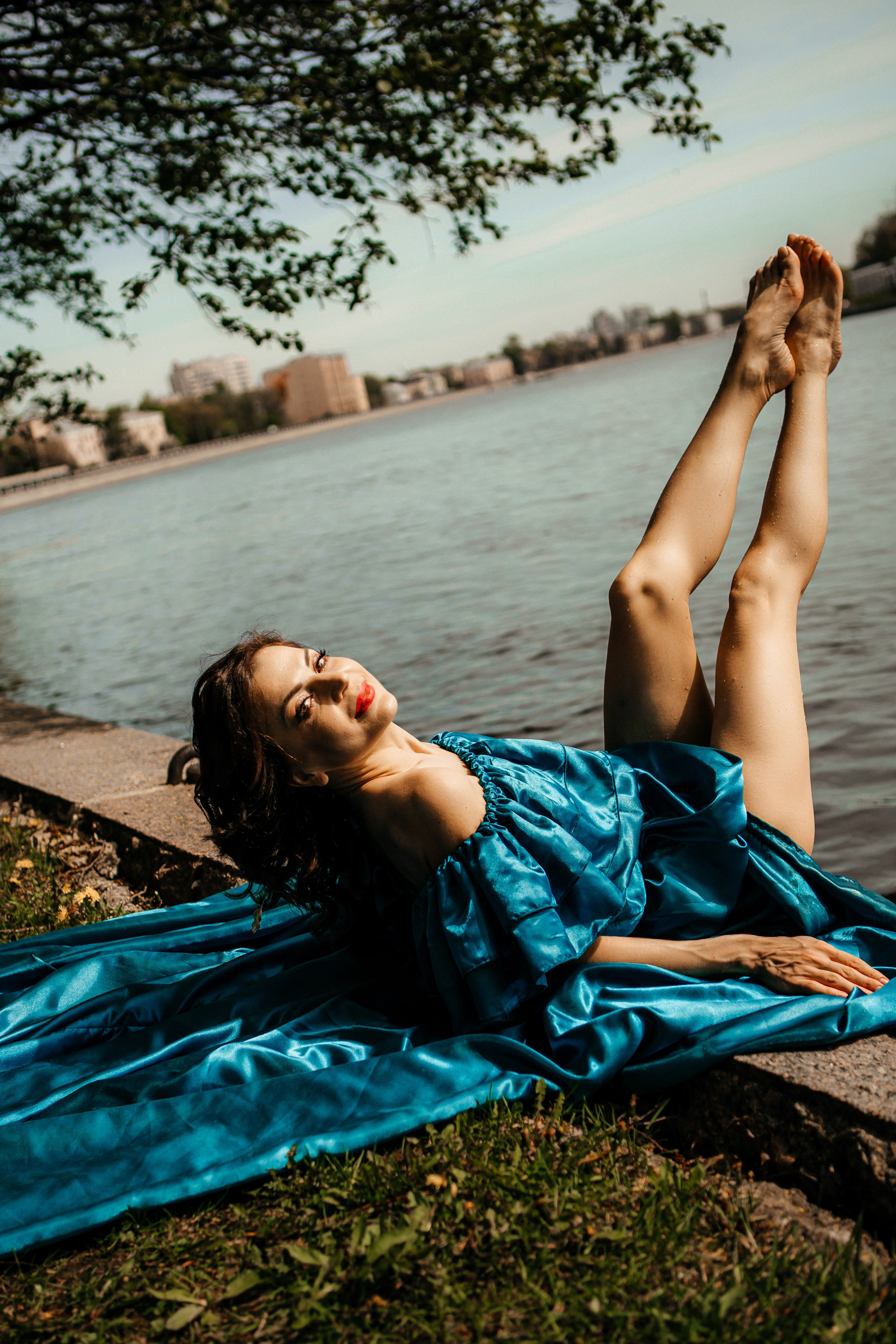 Татьяна в ЦПКиО. Elena Sova — семейный и женский фотограф в Санкт-Петербурге