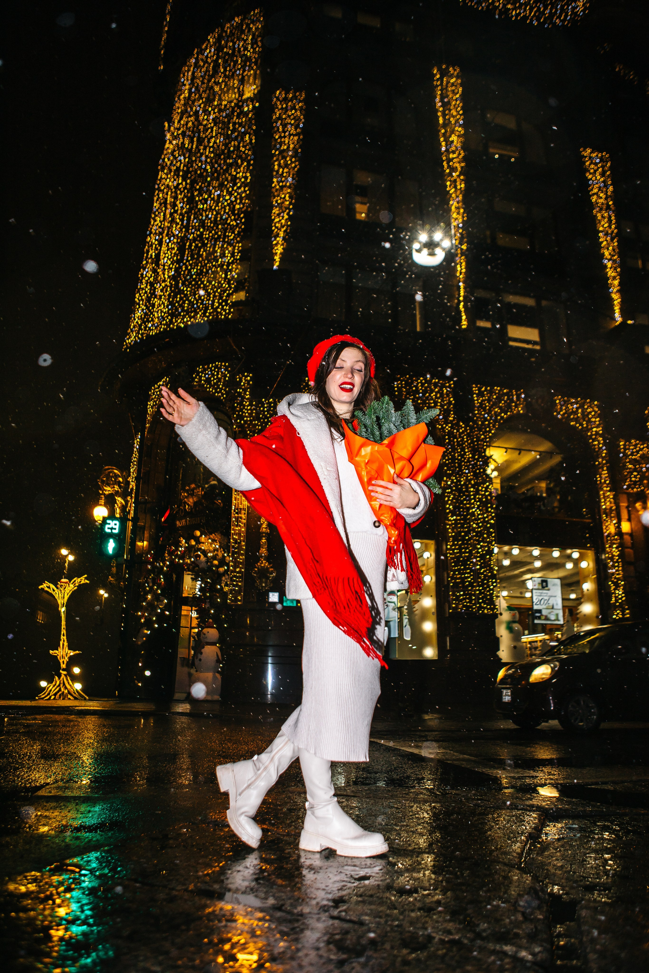 Настя — зимняя прогулка. Elena Sova — семейный и женский фотограф в Санкт-Петербурге