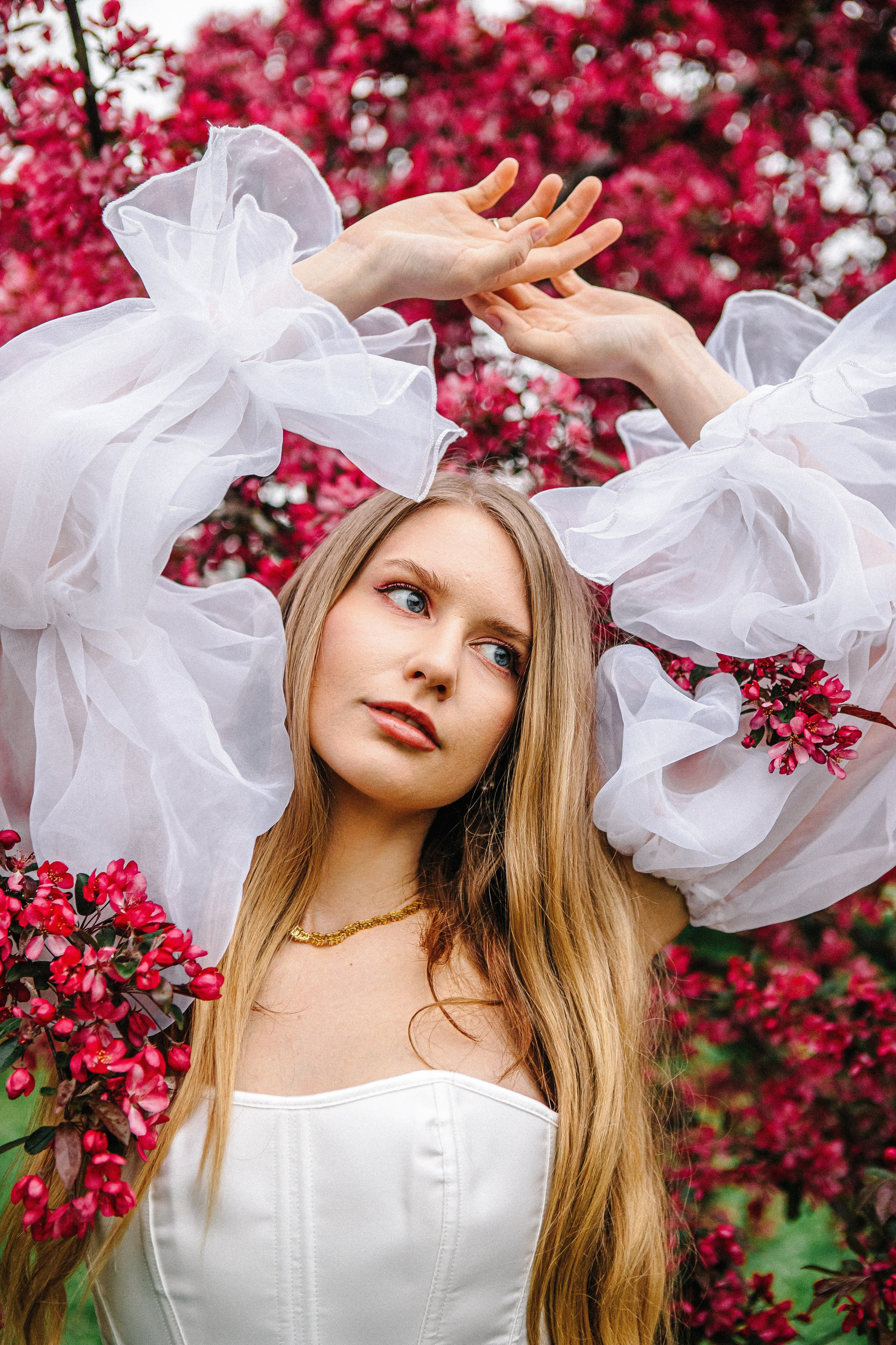 Анастасия — цветущий сад. Elena Sova — семейный и женский фотограф в Санкт-Петербурге