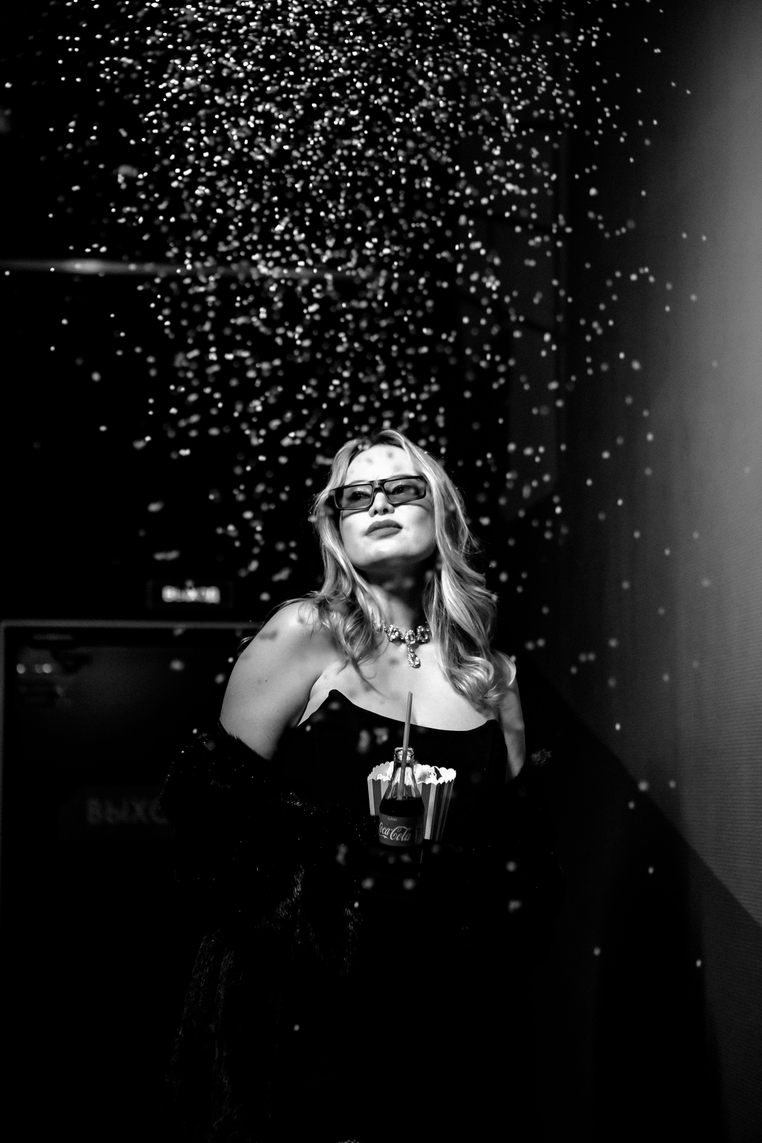 Валерия — новогодний кинотеатр. Elena Sova — семейный и женский фотограф в Санкт-Петербурге