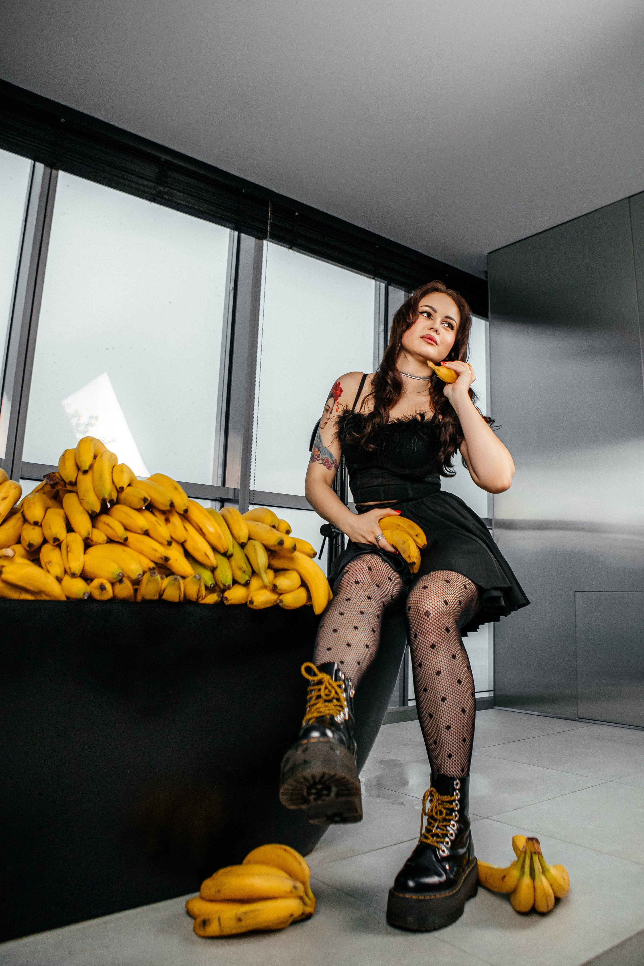 Алина — банановый переполох. Elena Sova — семейный и женский фотограф в Санкт-Петербурге