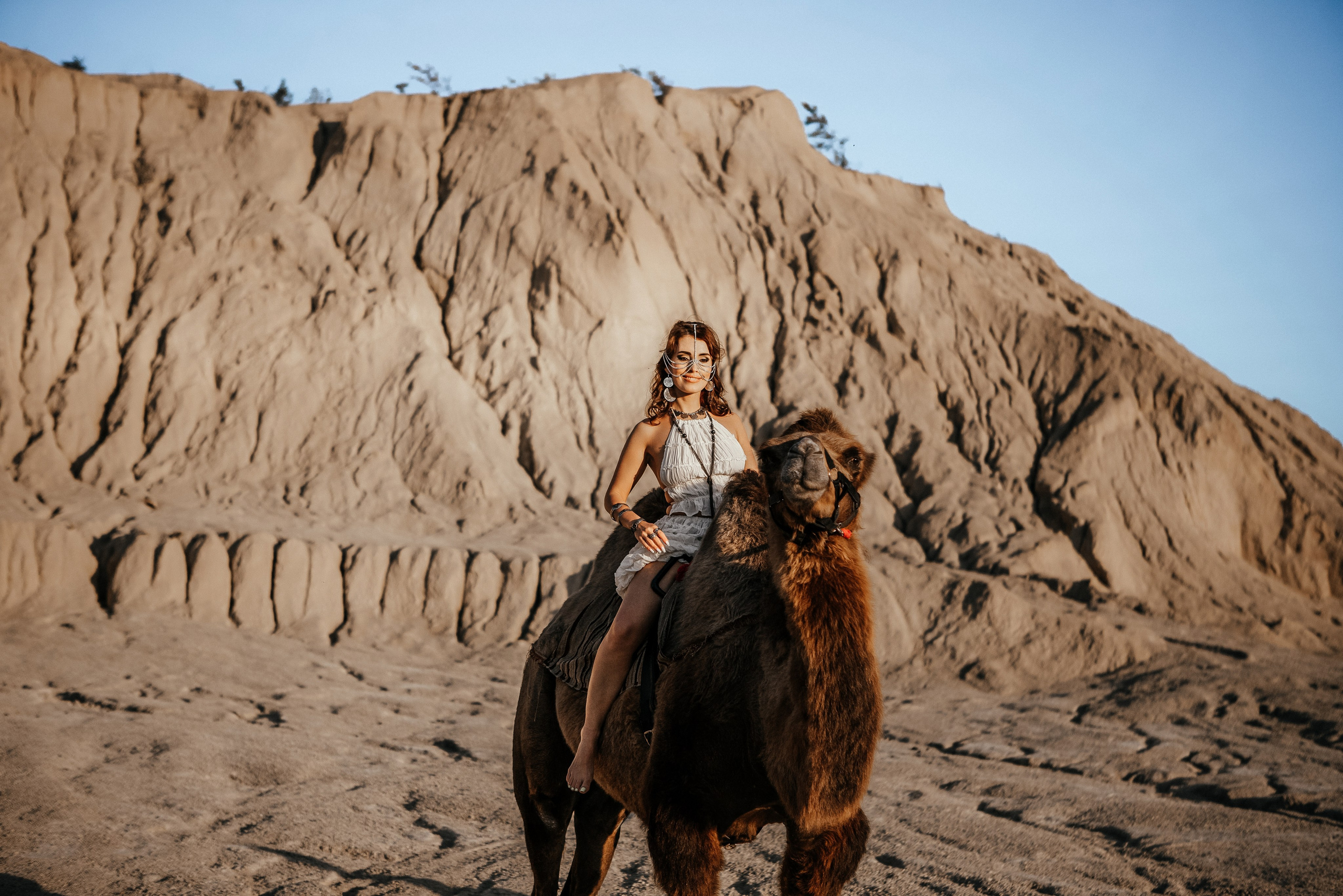 Девушки с верблюдом. Elena Sova — семейный и женский фотограф в Санкт-Петербурге