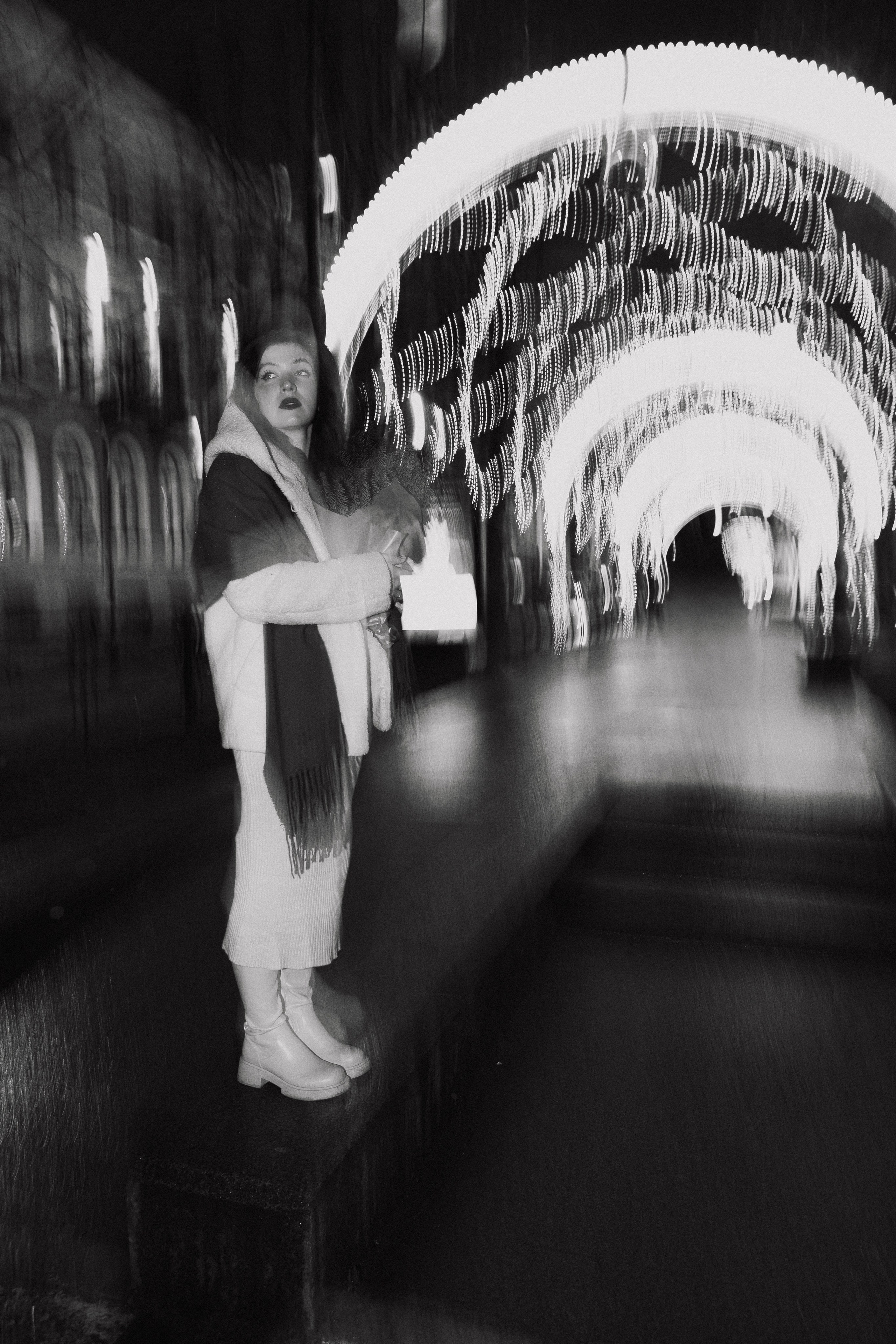 Настя — зимняя прогулка. Elena Sova — семейный и женский фотограф в Санкт-Петербурге