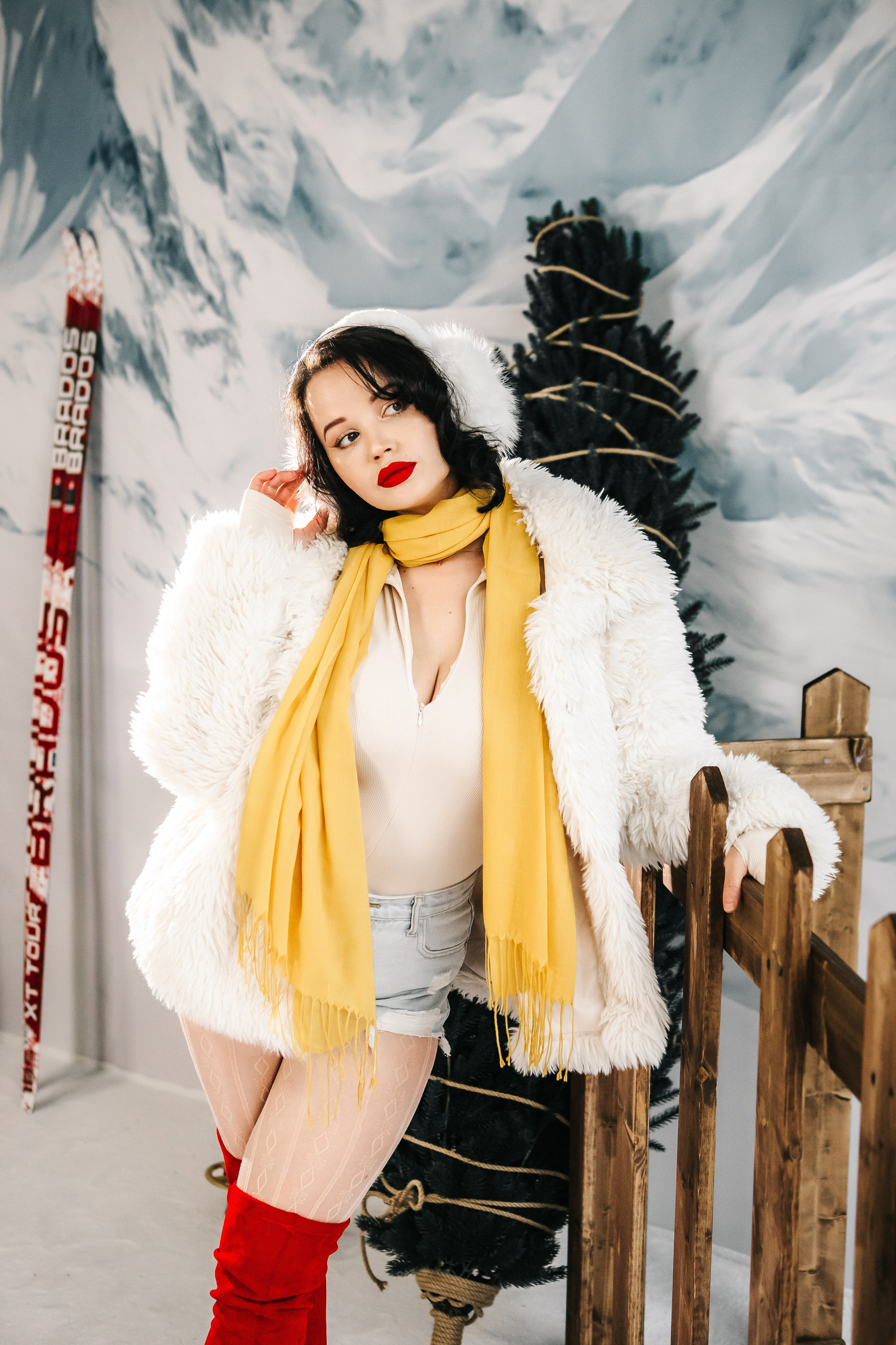 Люба — снежная студия. Elena Sova — семейный и женский фотограф в Санкт-Петербурге