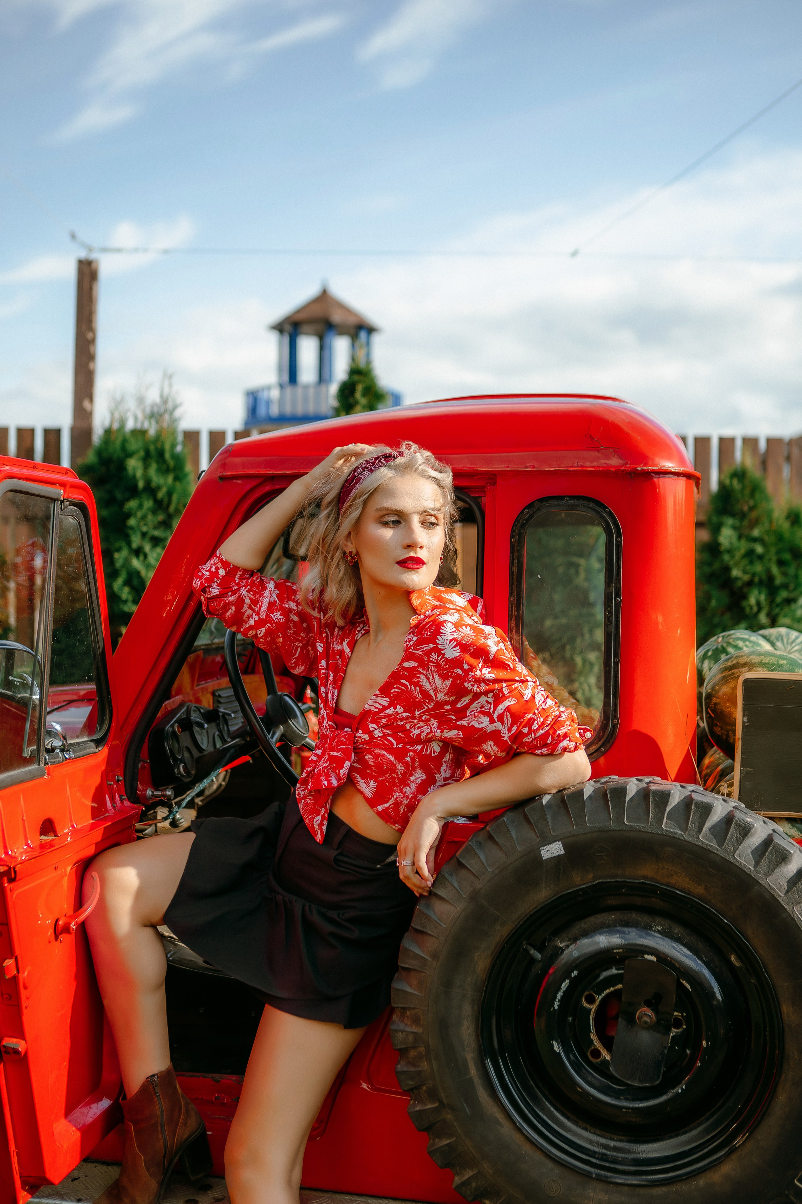 Юля в арбузах. Elena Sova — семейный и женский фотограф в Санкт-Петербурге