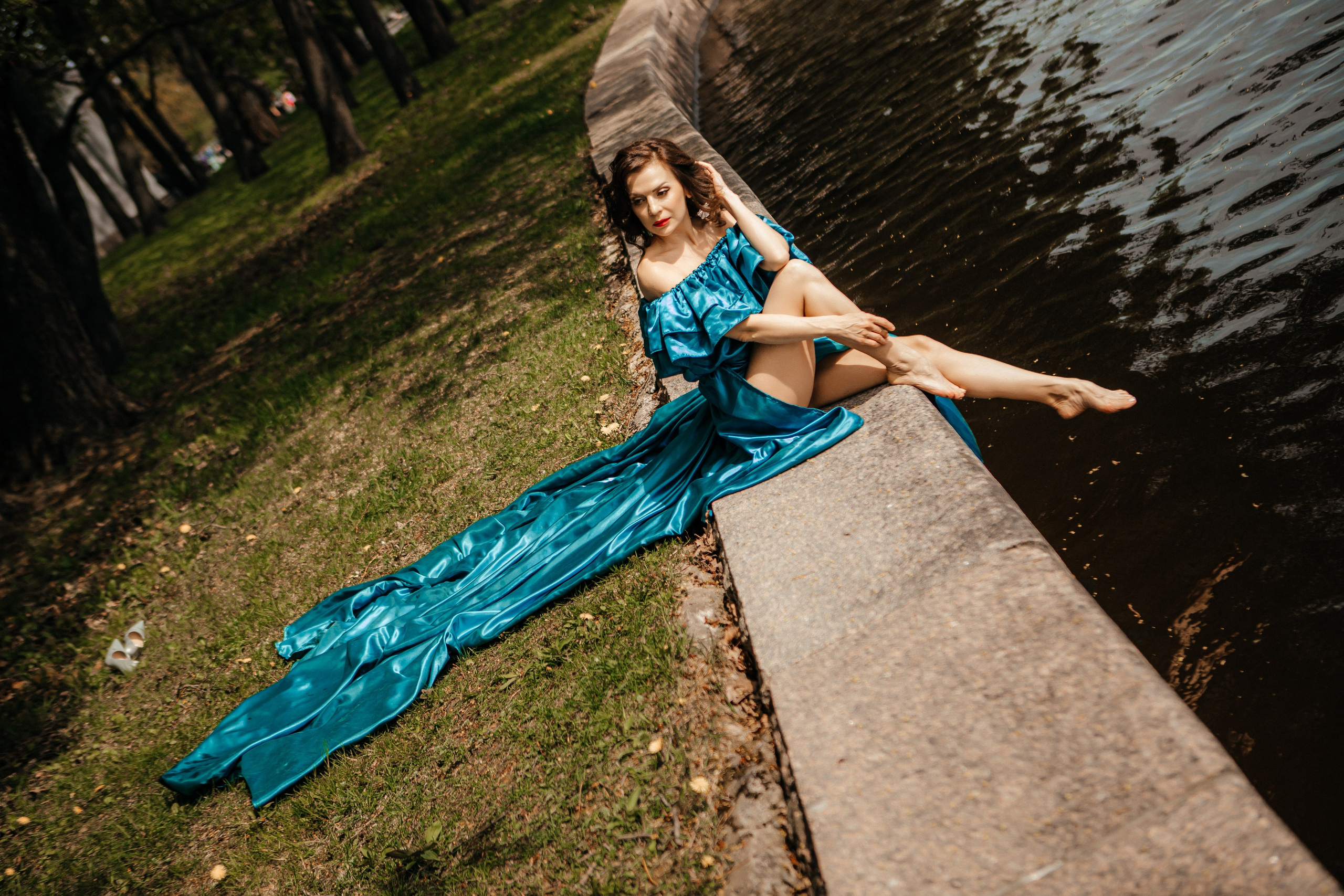 Татьяна в ЦПКиО. Elena Sova — семейный и женский фотограф в Санкт-Петербурге