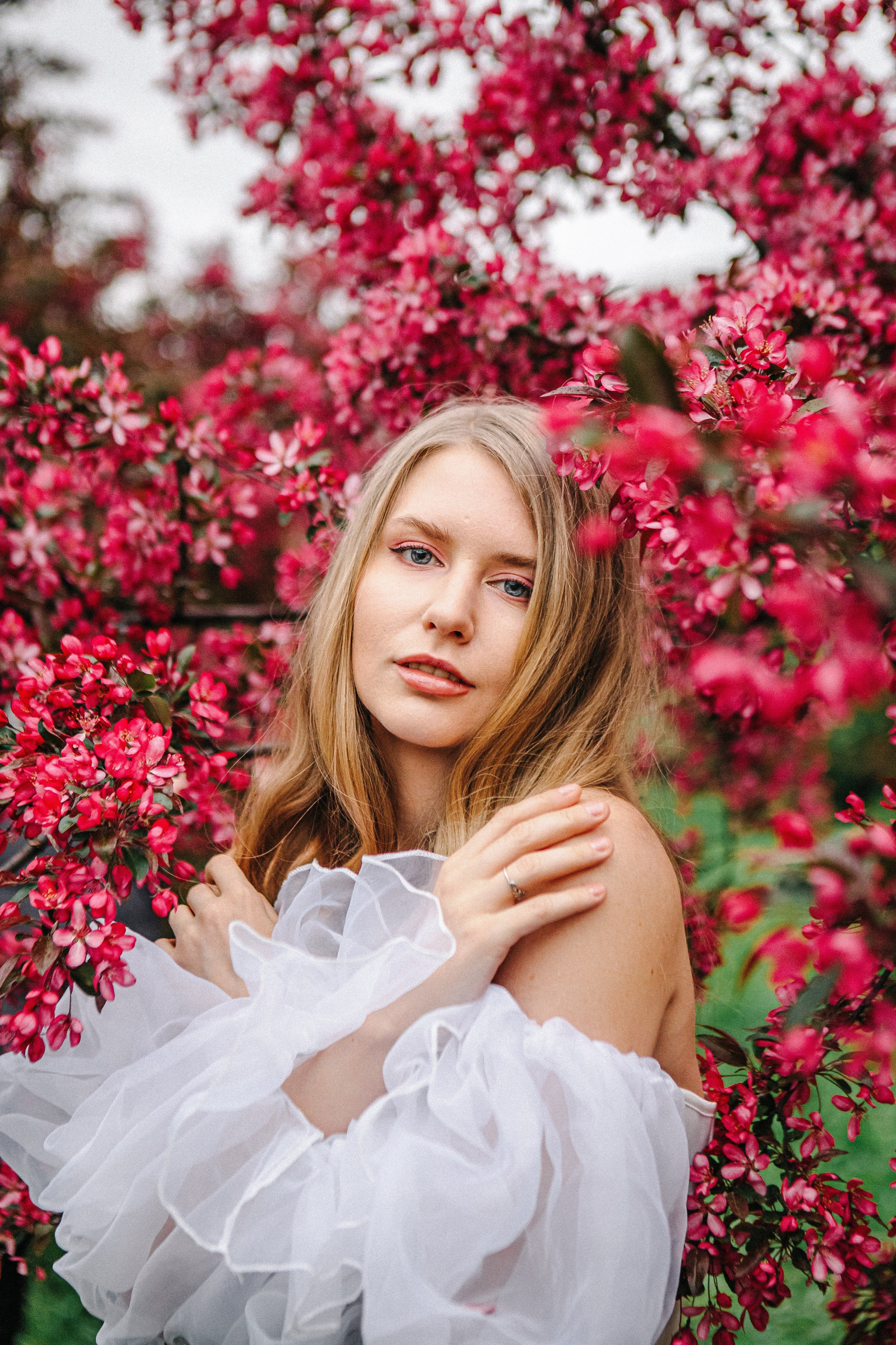 Анастасия — цветущий сад. Elena Sova — семейный и женский фотограф в Санкт-Петербурге