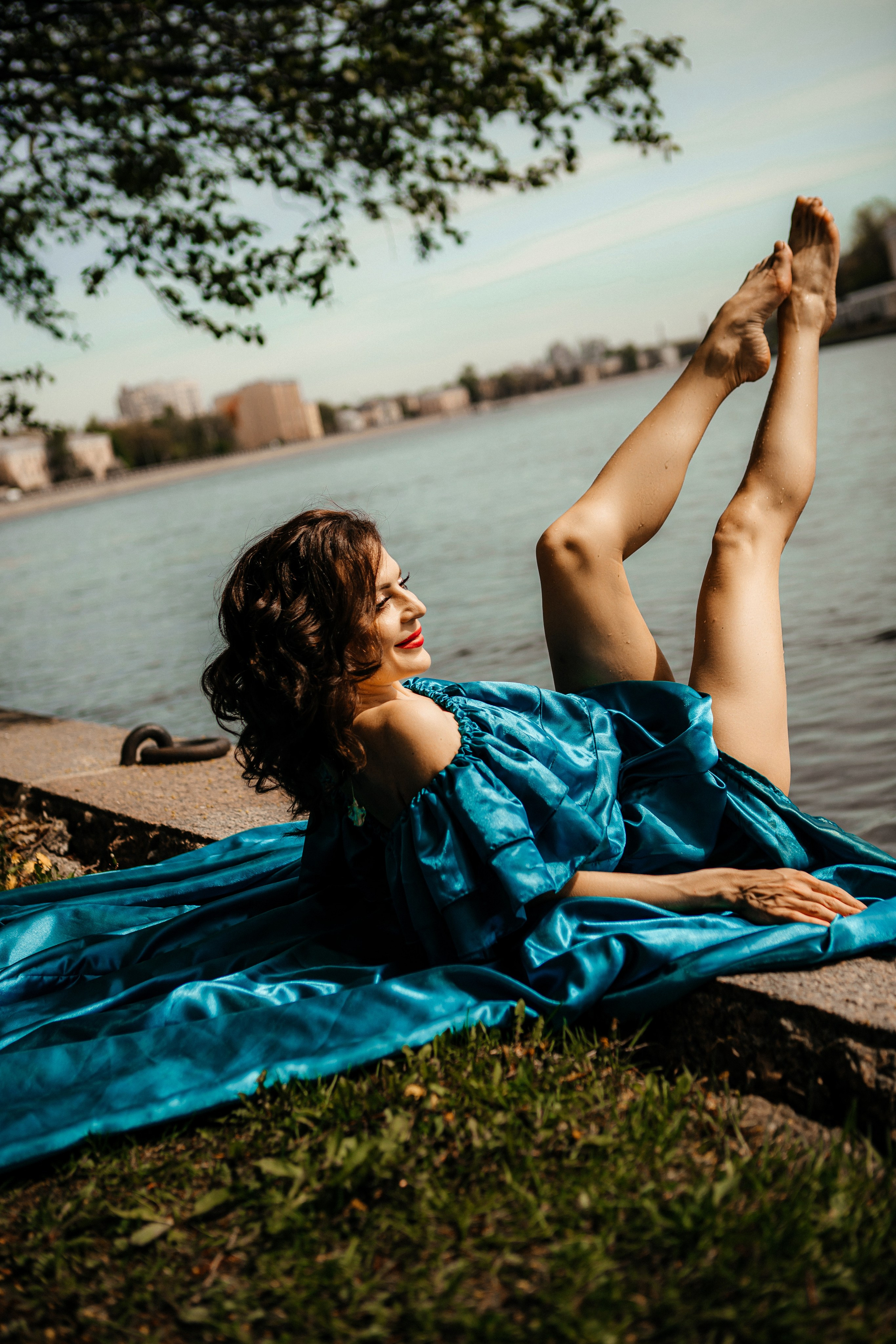 Татьяна в ЦПКиО. Elena Sova — семейный и женский фотограф в Санкт-Петербурге