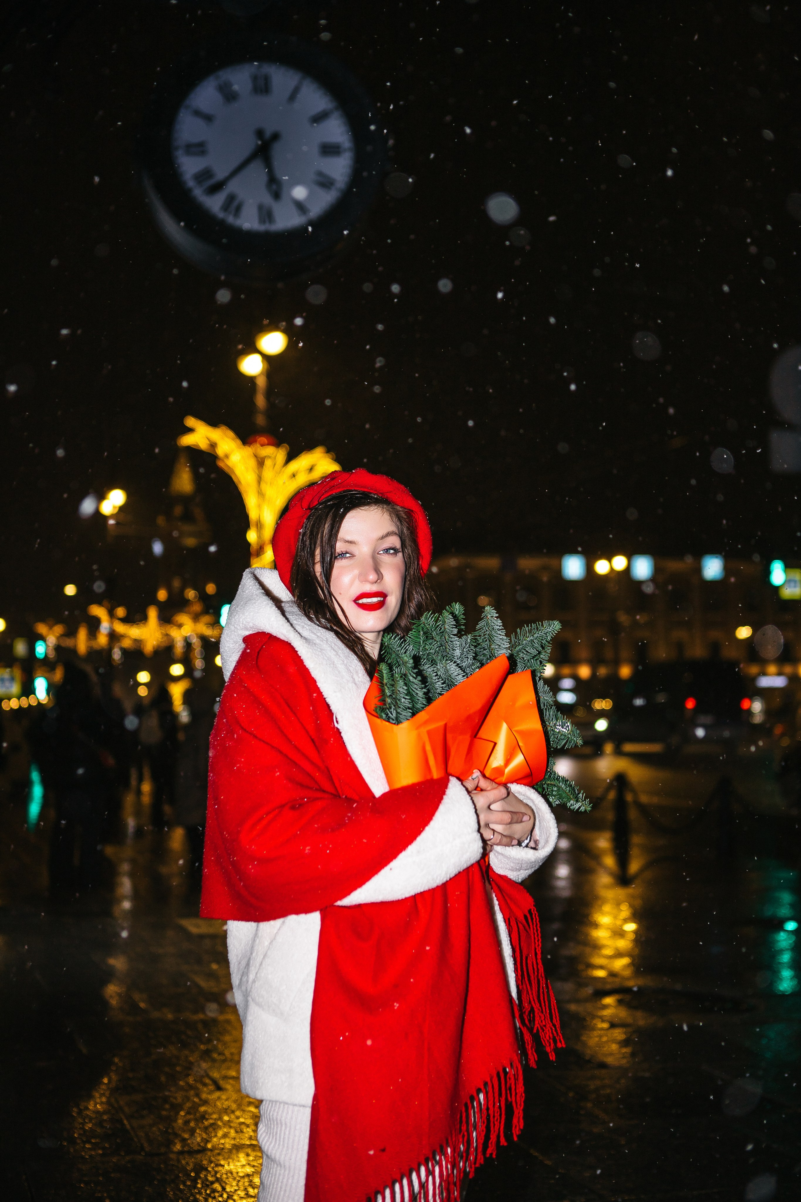 Настя — зимняя прогулка. Elena Sova — семейный и женский фотограф в Санкт-Петербурге
