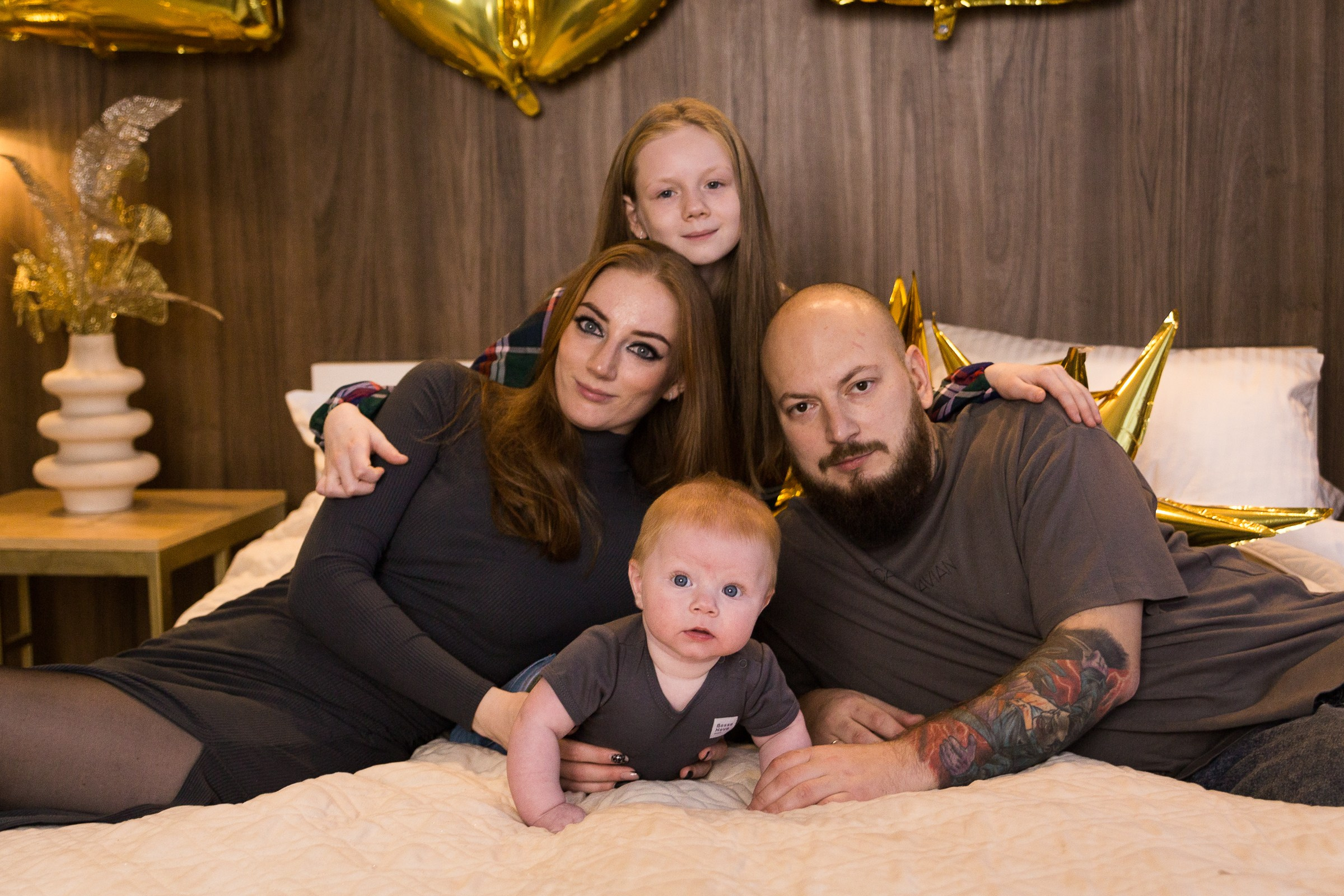 Яна, Павел, Даша и Платон. Свадебный и семейный фотограф в Новосибирске Дарья Кель