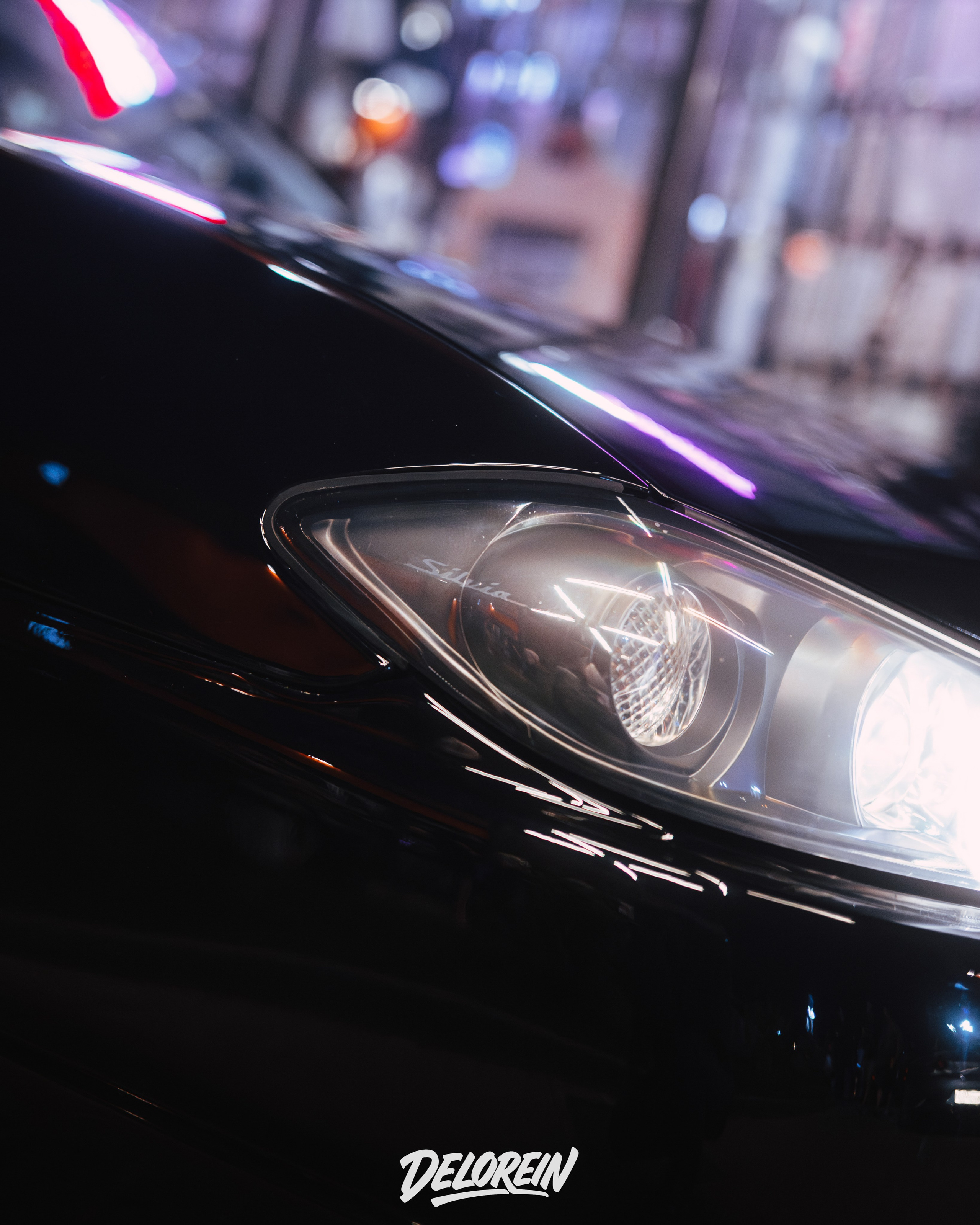 Nissan Silvia черносливка S15 @sindik_ciay. DeLorein