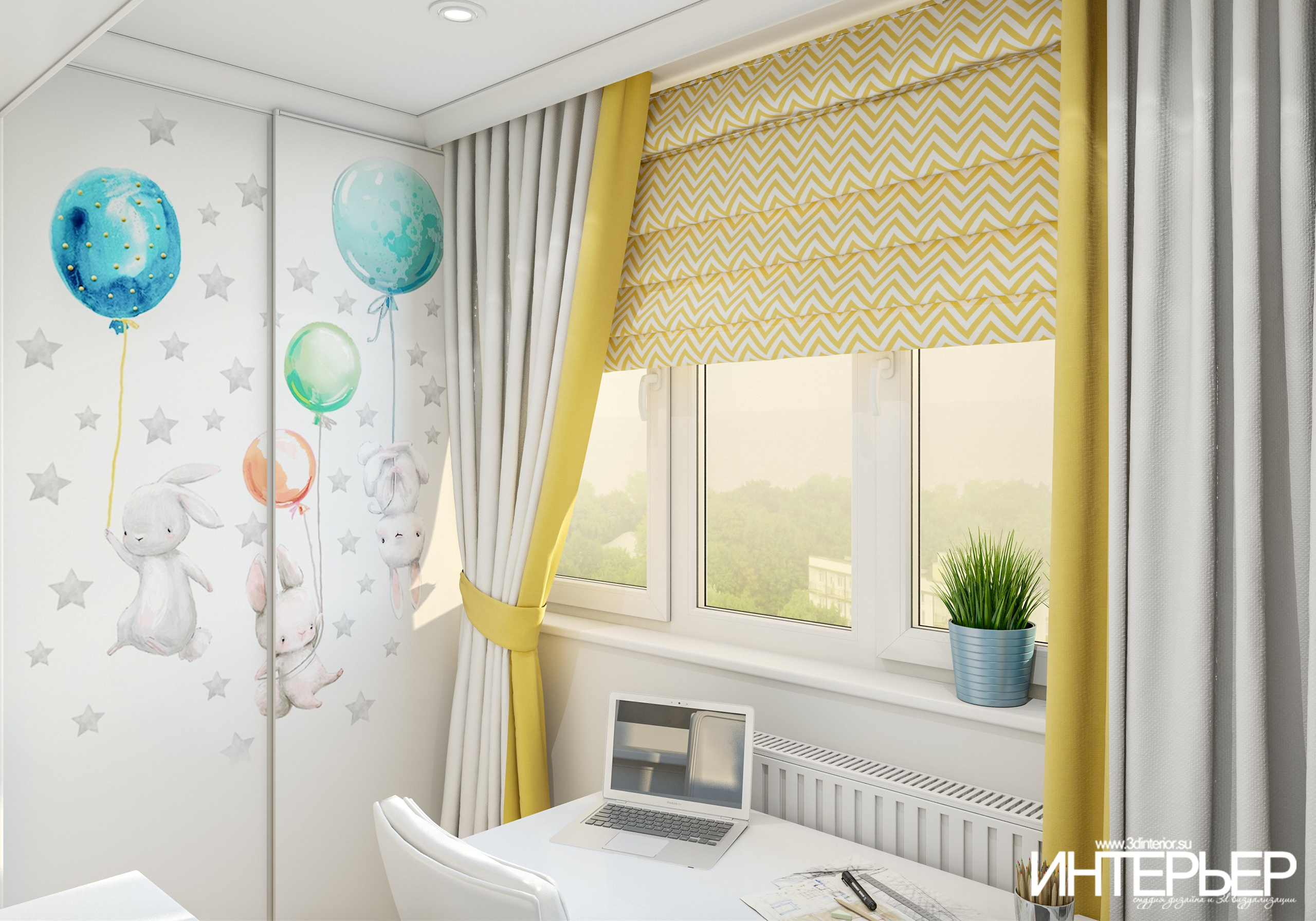 Портфолио. Дизайн интерьера, 3D визуализация и 3D моделирование. Создание проектов и чертежей. КМВ: Кисловодск, Пятигорск, Ессентуки и удаленно