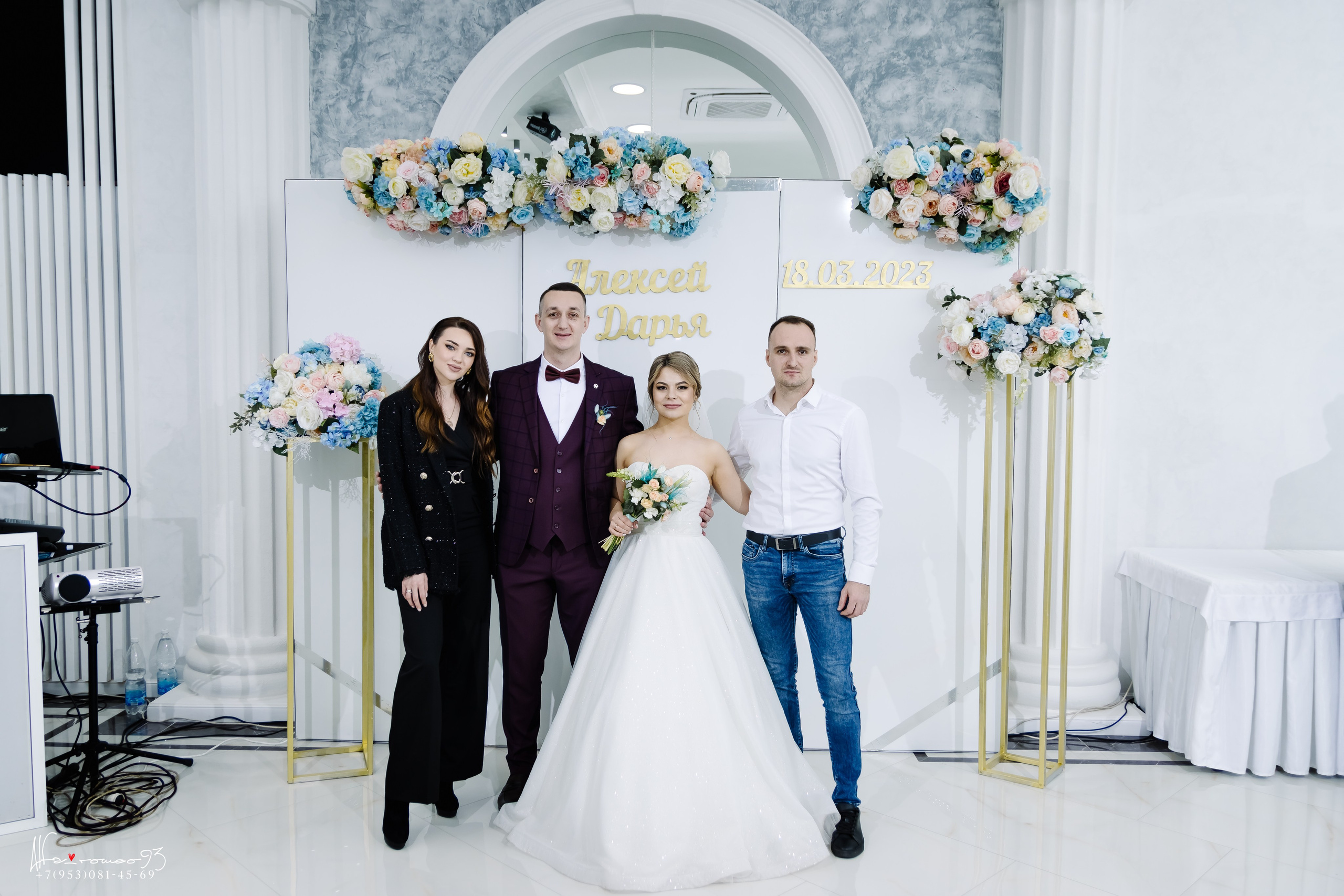 Wedding day 18.03.2023. Фотограф Видеограф