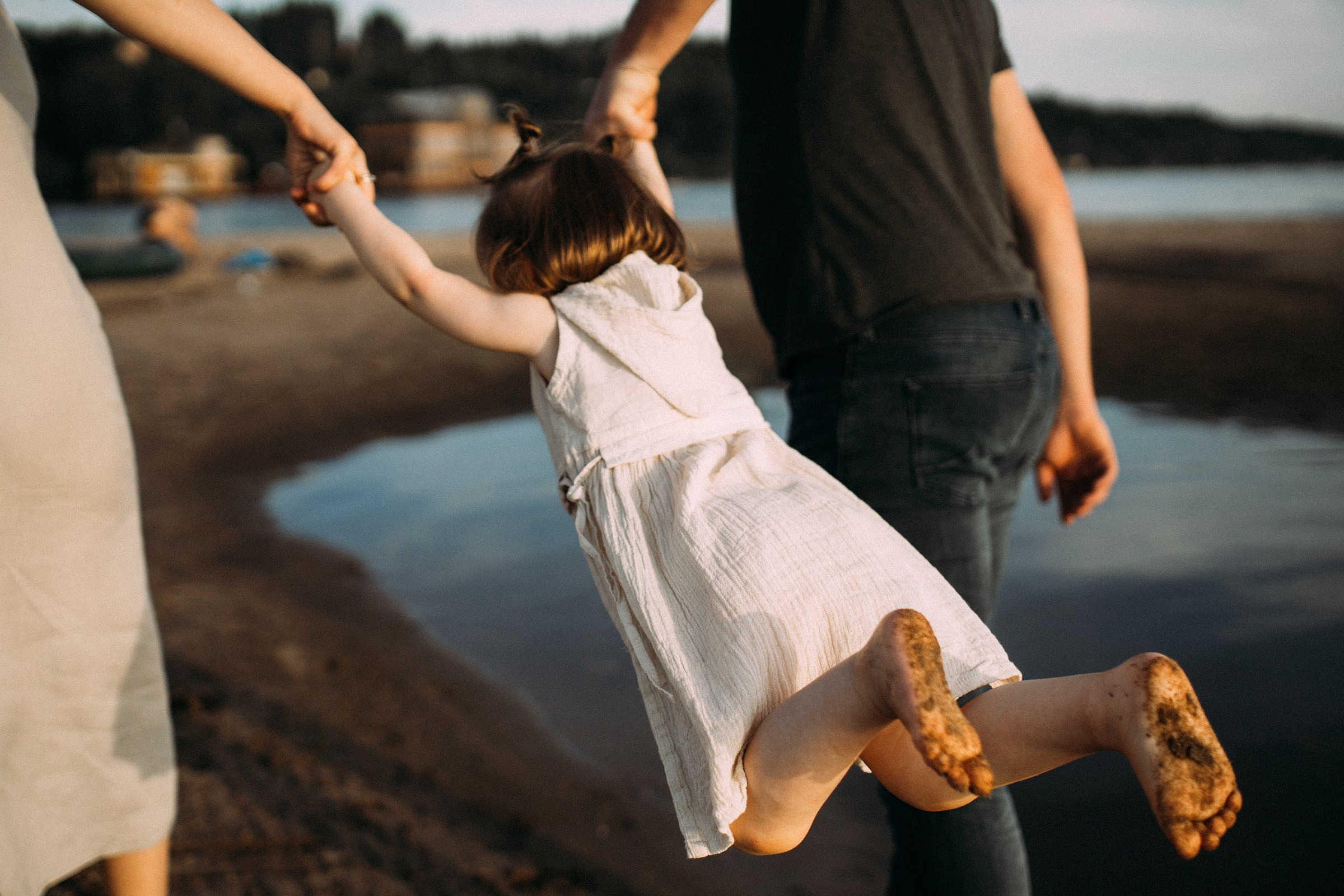 Таня, Гриша, Полина. Фотограф Людмила Оюн