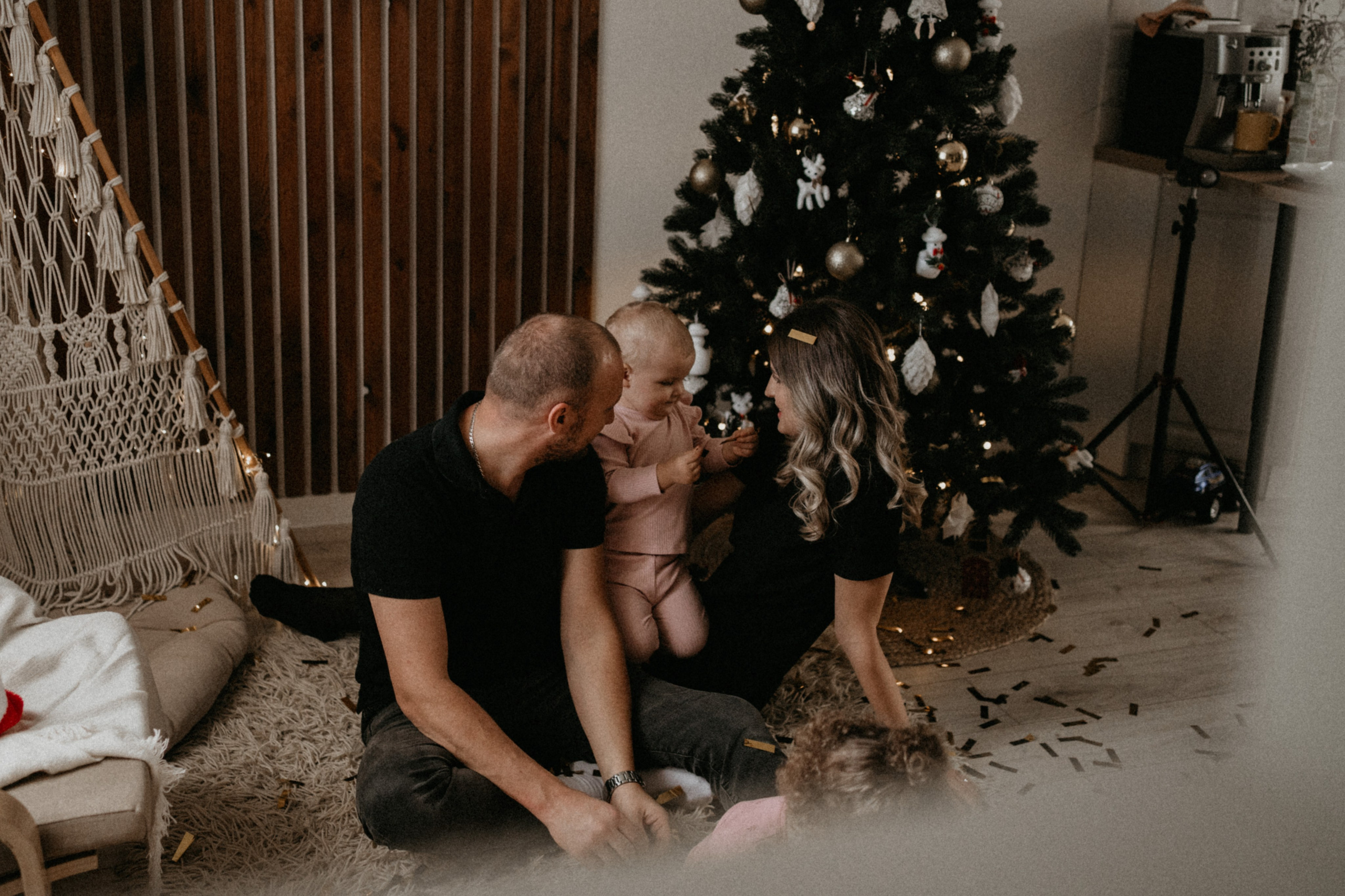 Новогодние Юля и ее семья. Семейный lifestyle фотограф в Ростове-на-Дону