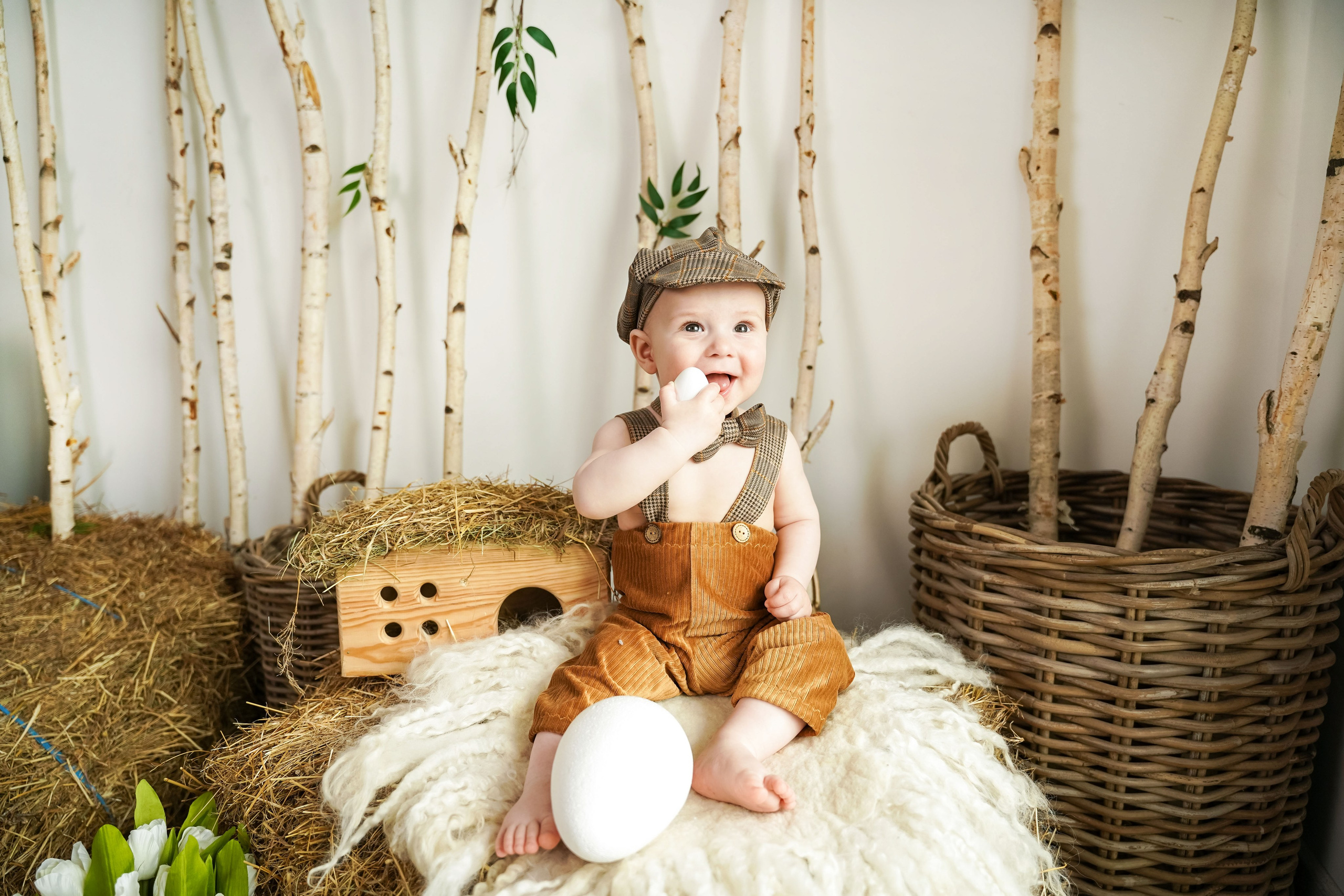 ПРОЕКТ «ПАСХАЛЬНЫЙ» С УТЯТАМИ. Фотограф в Ялте Инна Найден. Детский и семейный фотограф