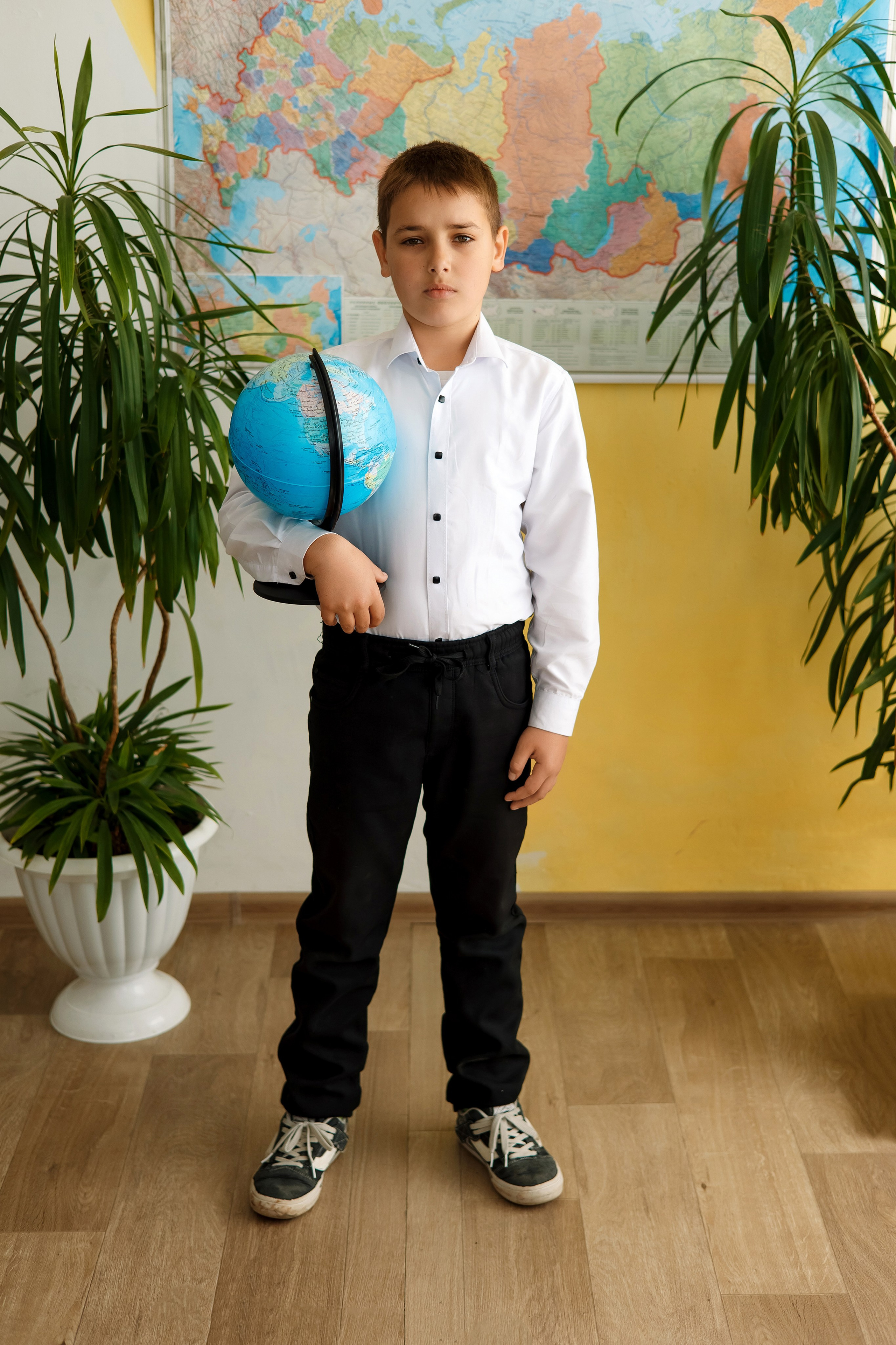 4 класс с. Барабаш. Фотограф Любовь Корниенко, Примоский край