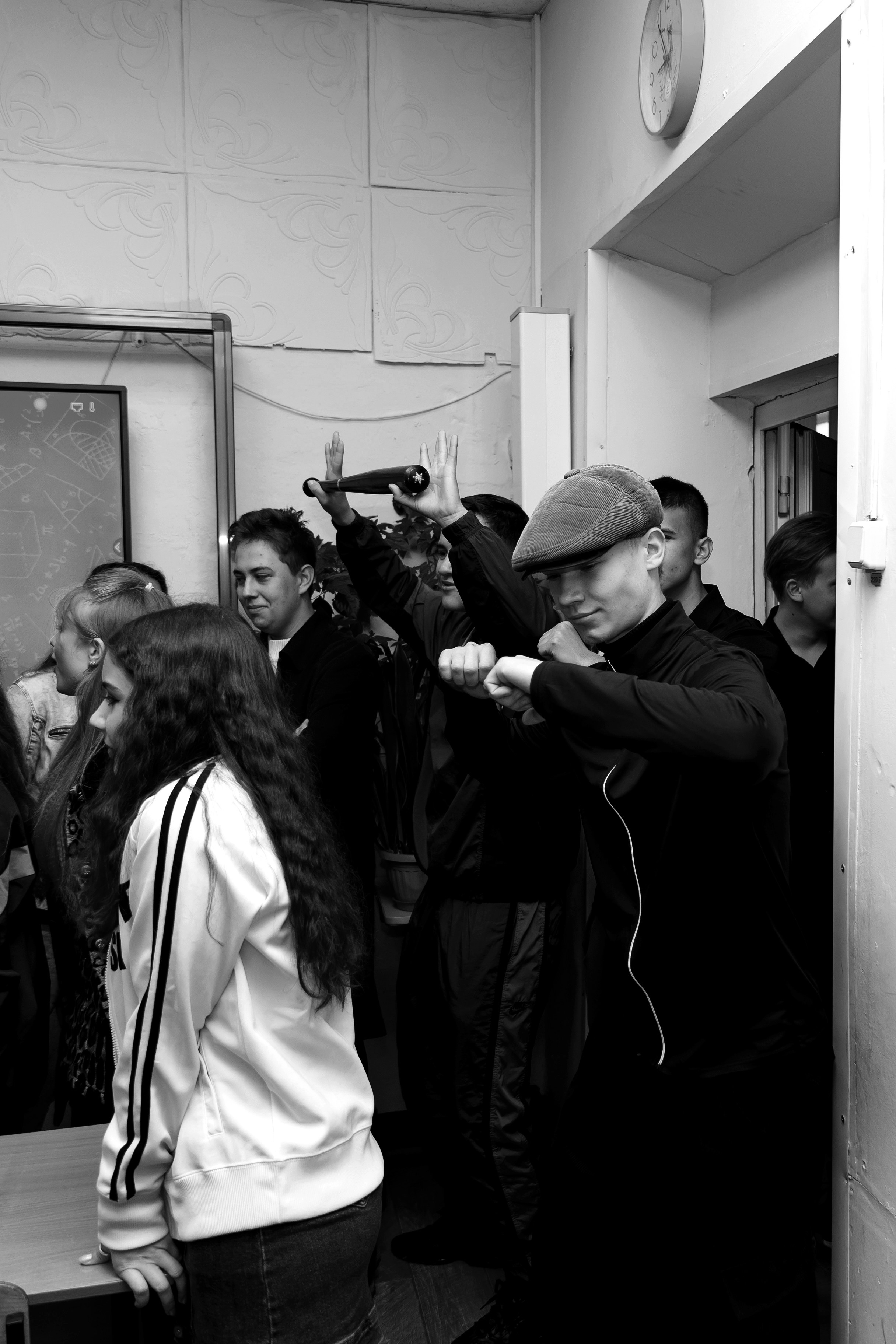 11 класс день не послушания в школе. Фотограф Любовь Корниенко, Примоский край