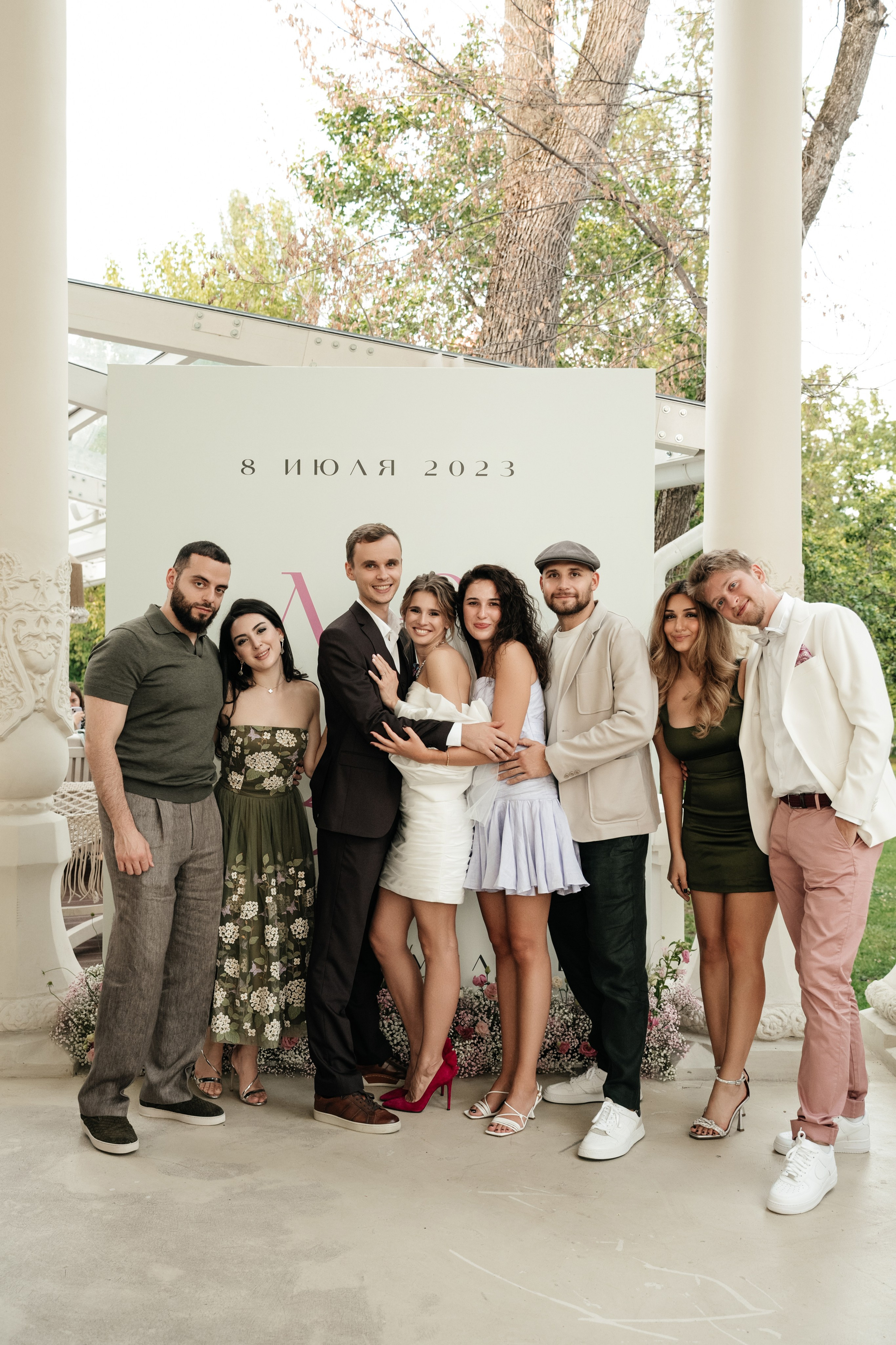 Ресторан Домик в саду, ВДНХ. Свадебный фотограф Москва Александра Аверкова