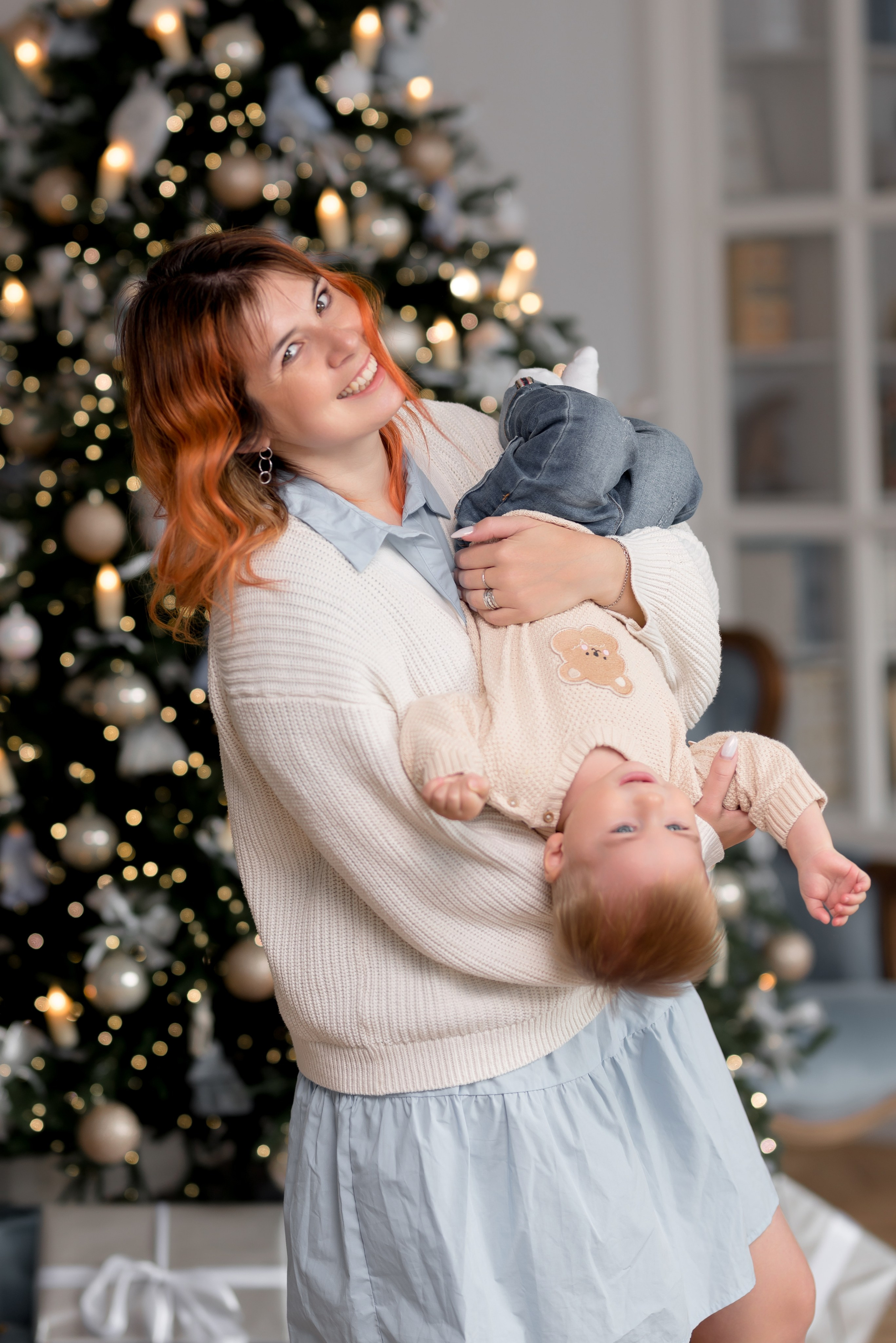 Новогодняя фотосессия Юлия и Саша. Портретный фотограф в г. Москва Солнцево Яковлева Анастасия