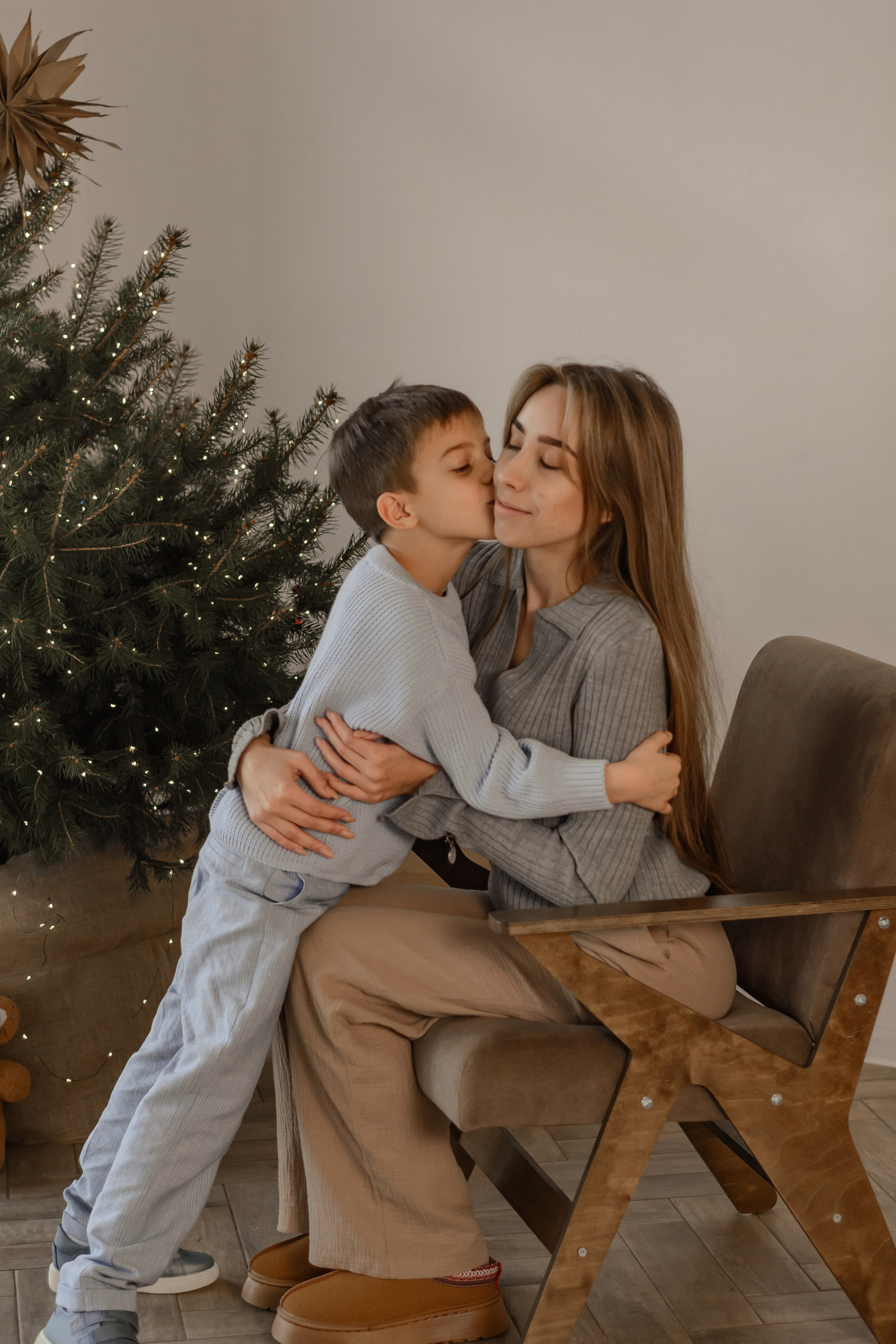 Новогодняя семейная фотосессия Дода. Семейный и детский фотограф Кущ Наташа