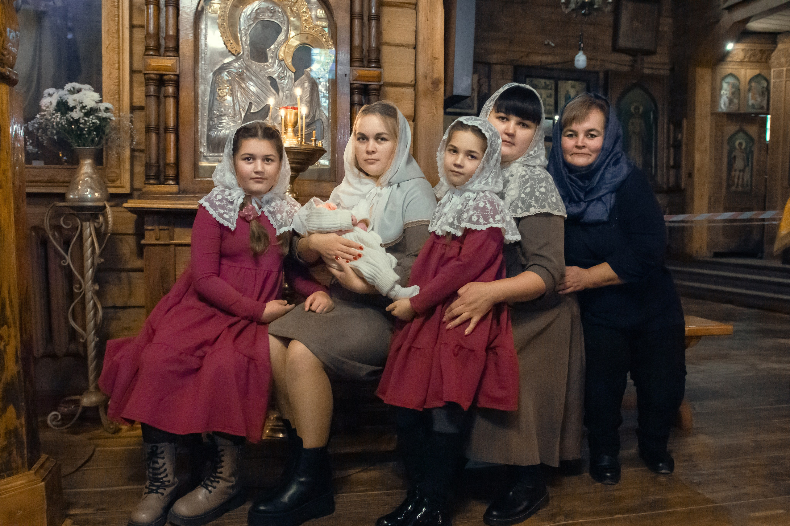 Крещение Валерии. Елена Ушакова профессиональный фотограф в Санкт-Петербурге