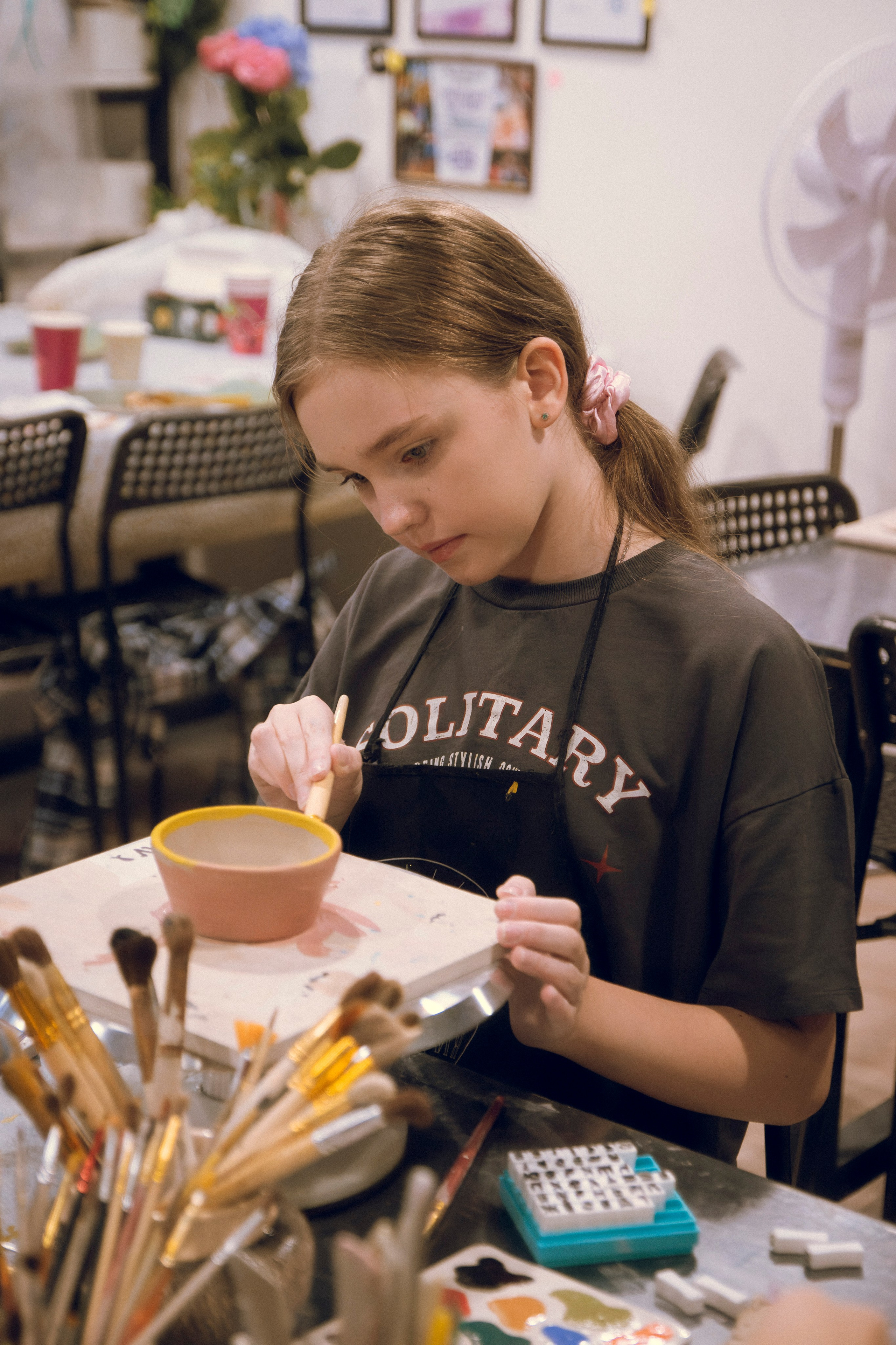 В гончарной мастерской. Плак или Квак