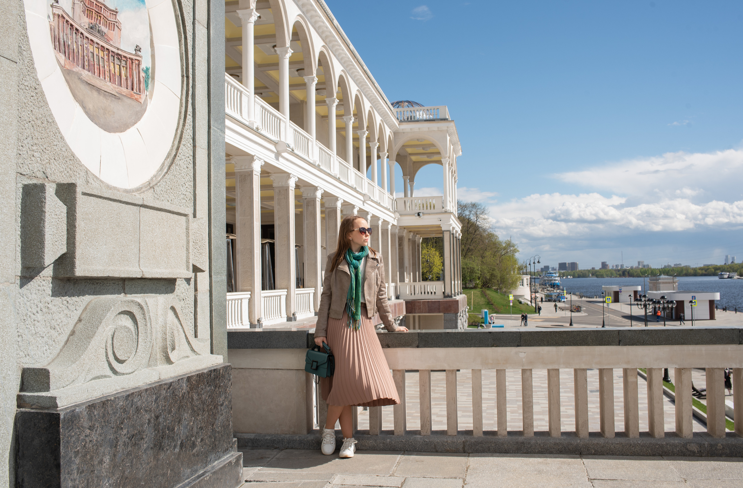 Прогулка на Речном вокзале. Анна Боровикова, фотограф Пушкино
