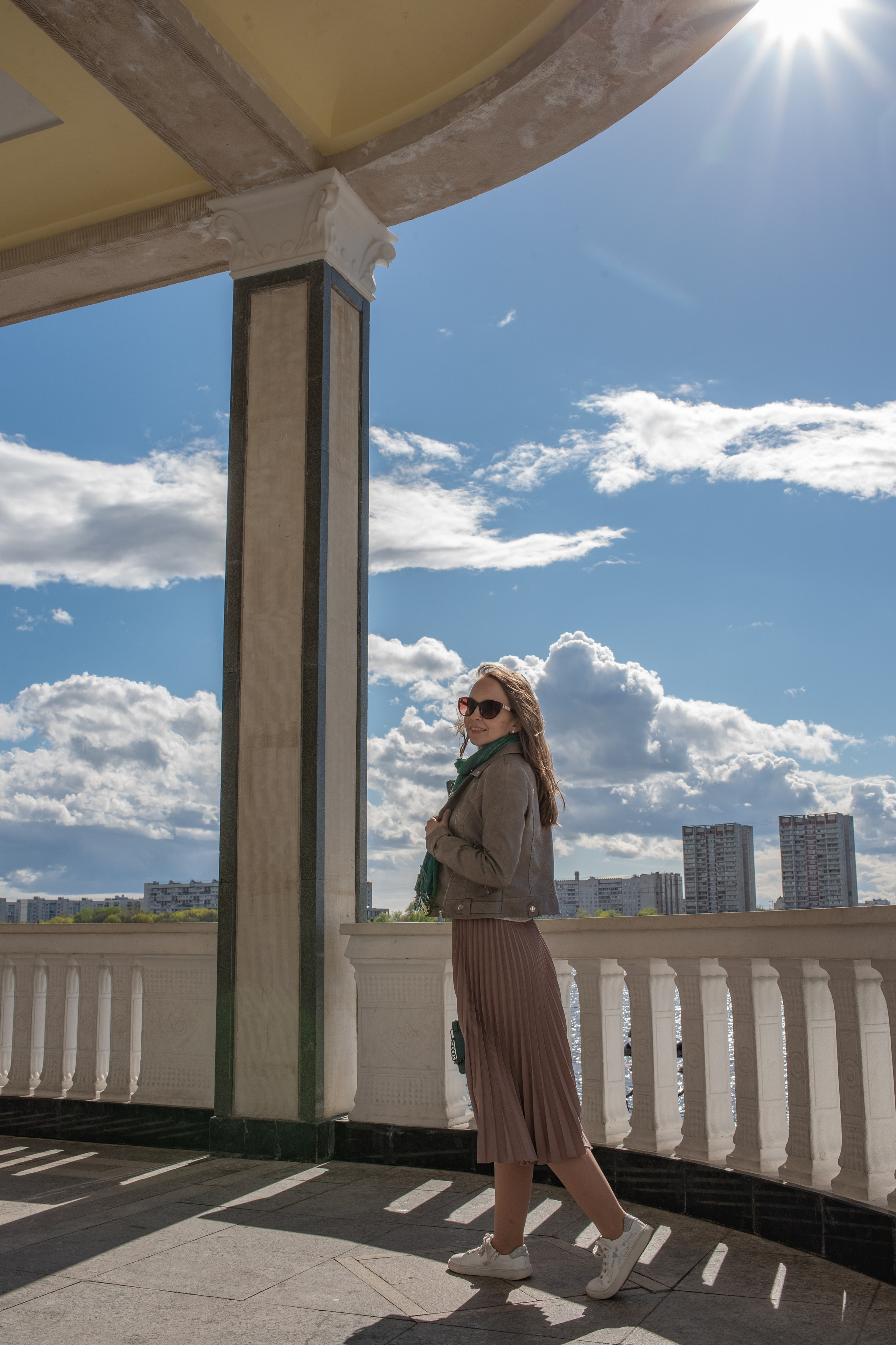 Прогулка на Речном вокзале. Анна Боровикова, фотограф Пушкино