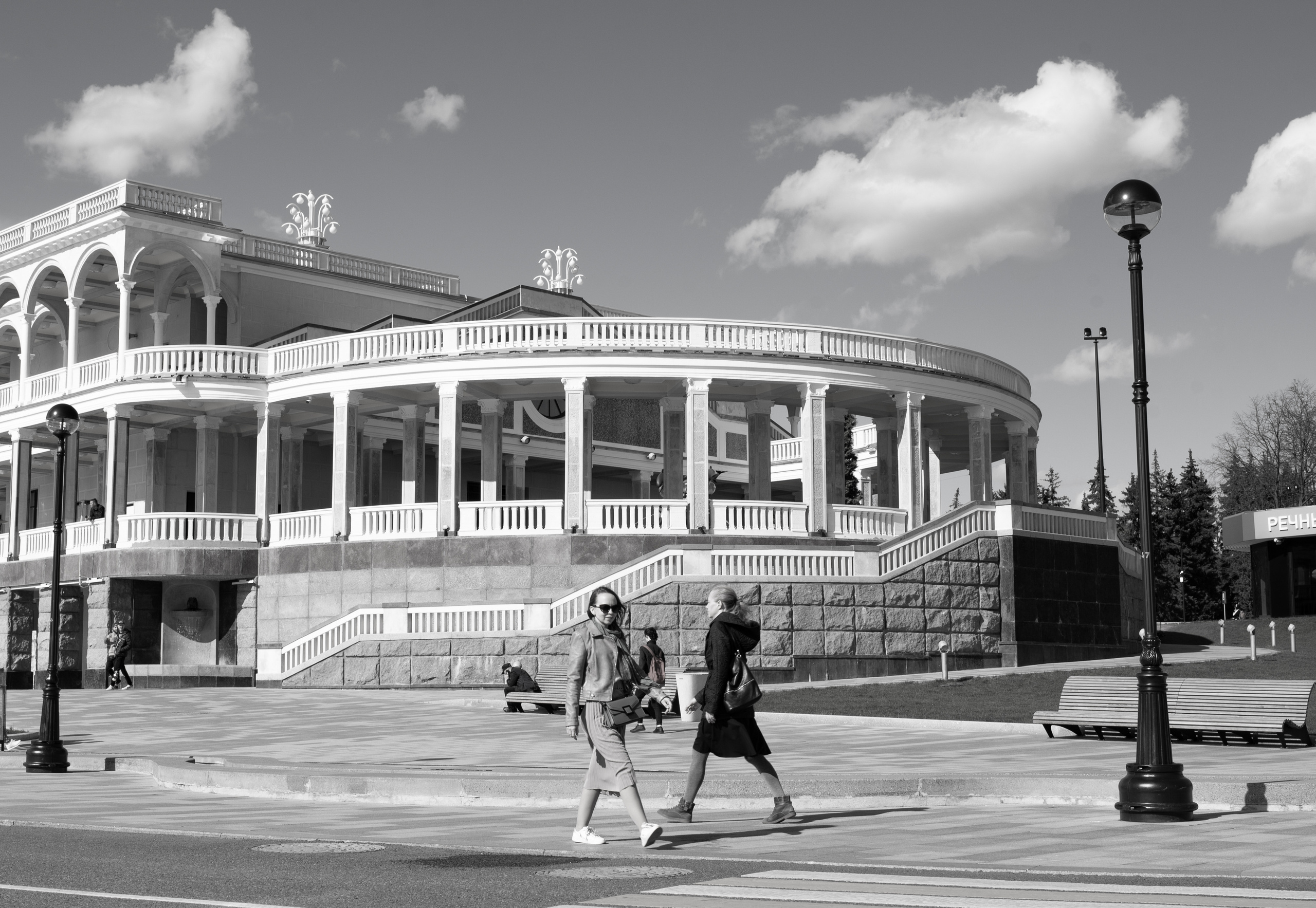 Прогулка на Речном вокзале. Анна Боровикова, фотограф Пушкино