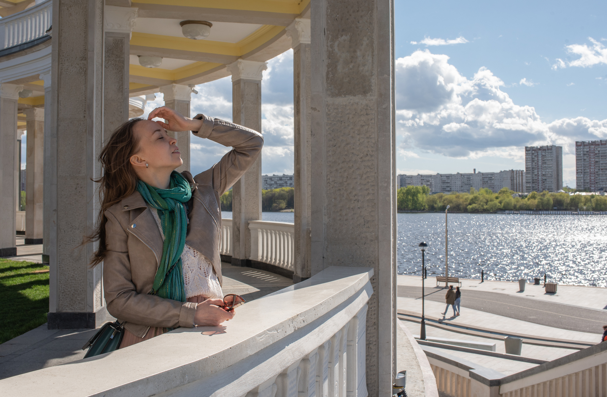 Прогулка на Речном вокзале. Анна Боровикова, фотограф Пушкино