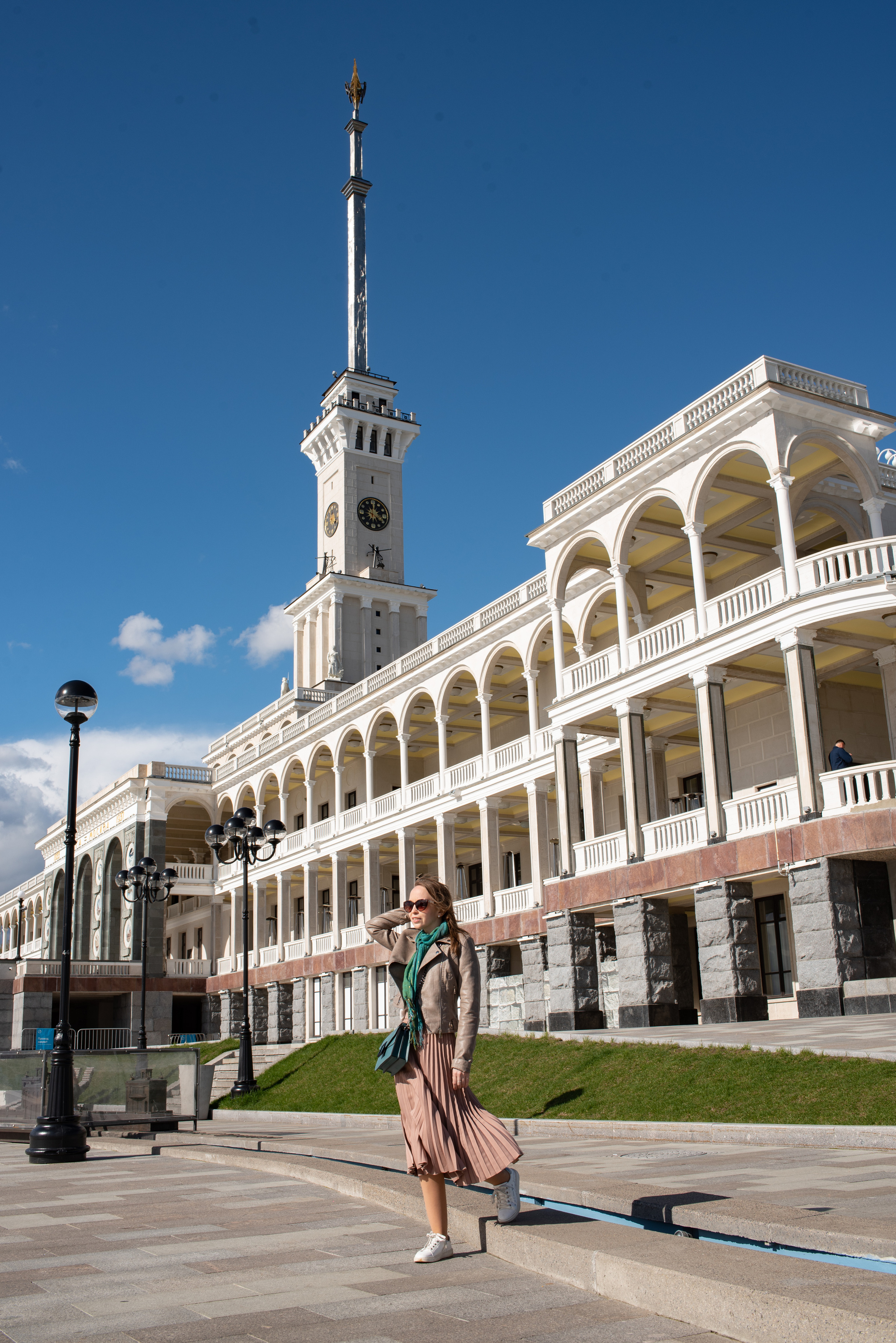 Прогулка на Речном вокзале. Анна Боровикова, фотограф Пушкино