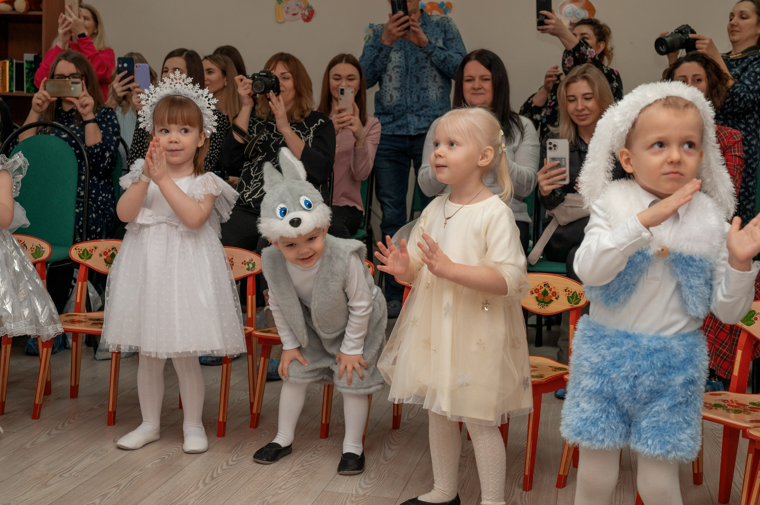 Праздник в садике. Фотограф новорождённых, семейный, школьный в городе Калуге Евгения
