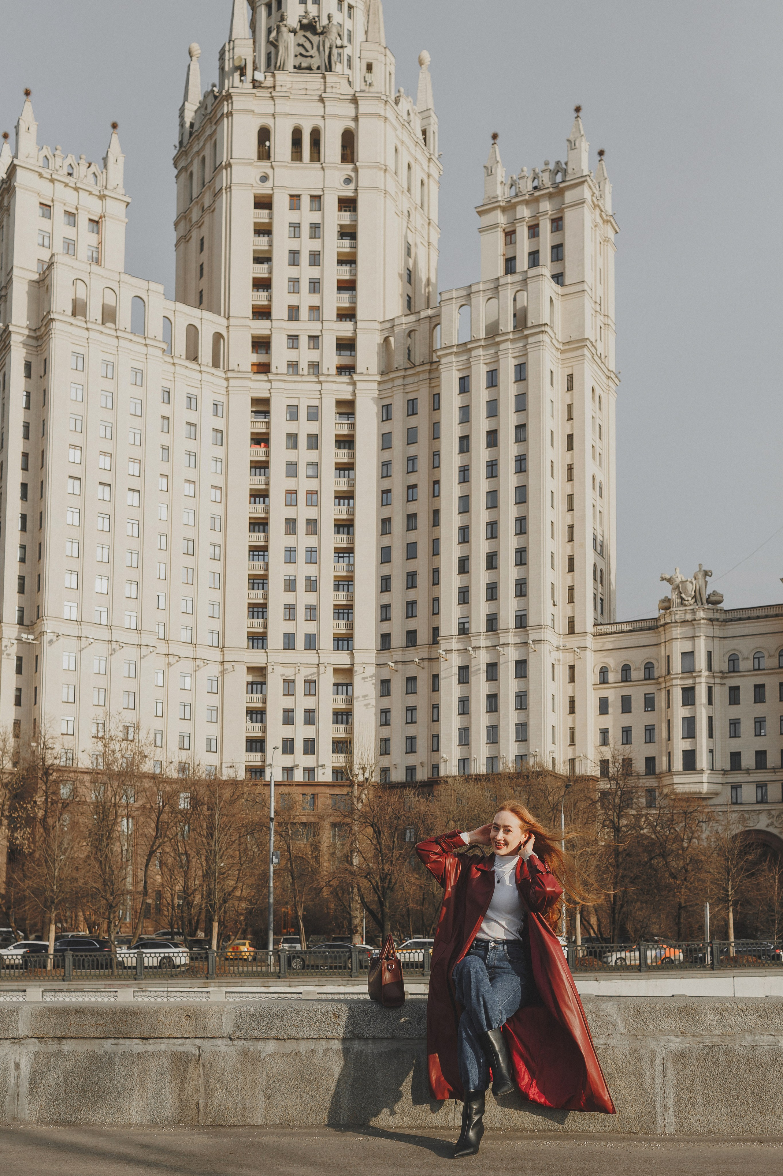 Фотосессия у Котельнической высотки. Фотограф в Москве и Люберцах Анна Ушакова