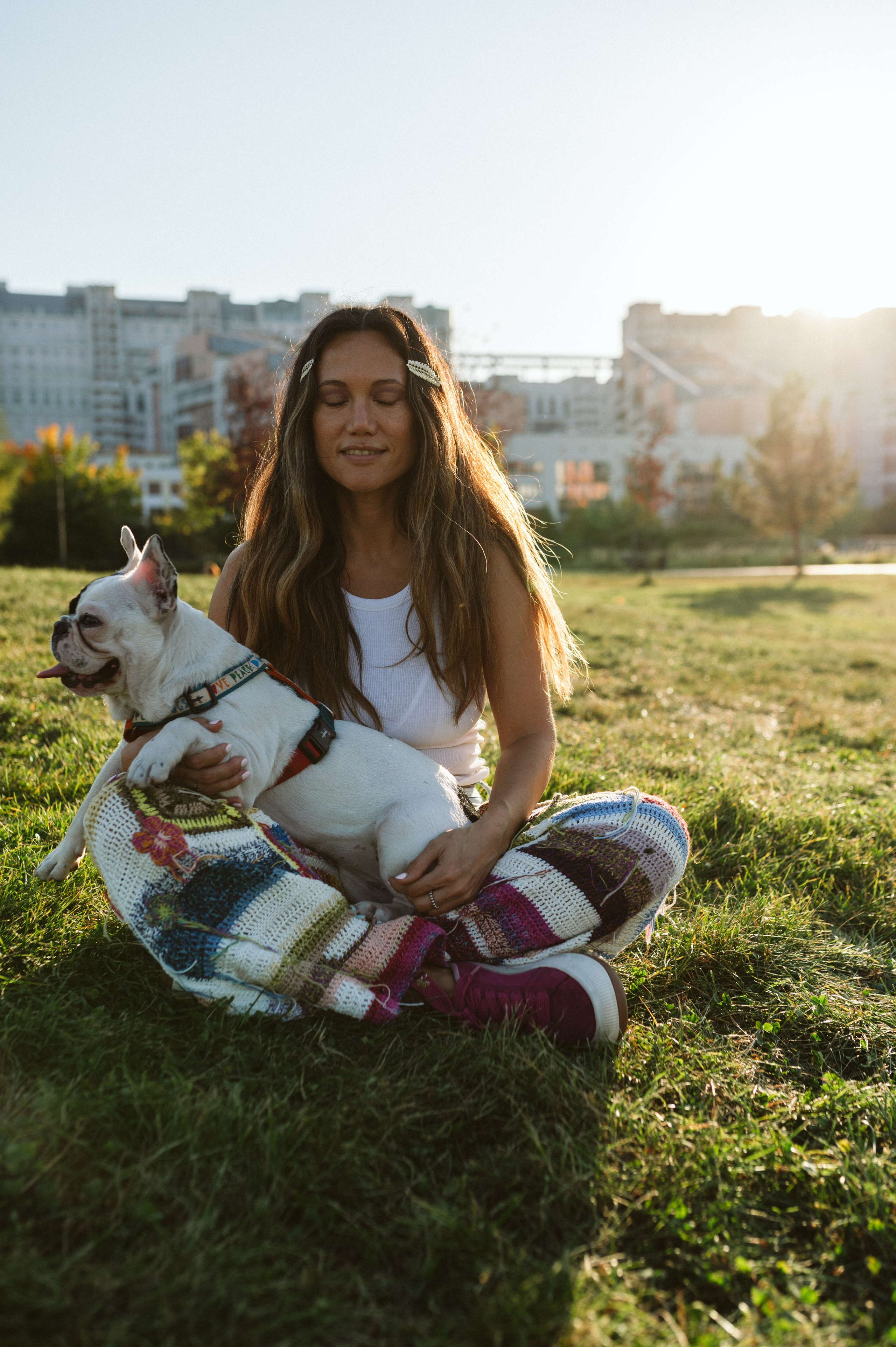 Инна и Белль. Фотограф анималист в Москве Ольга Агушева