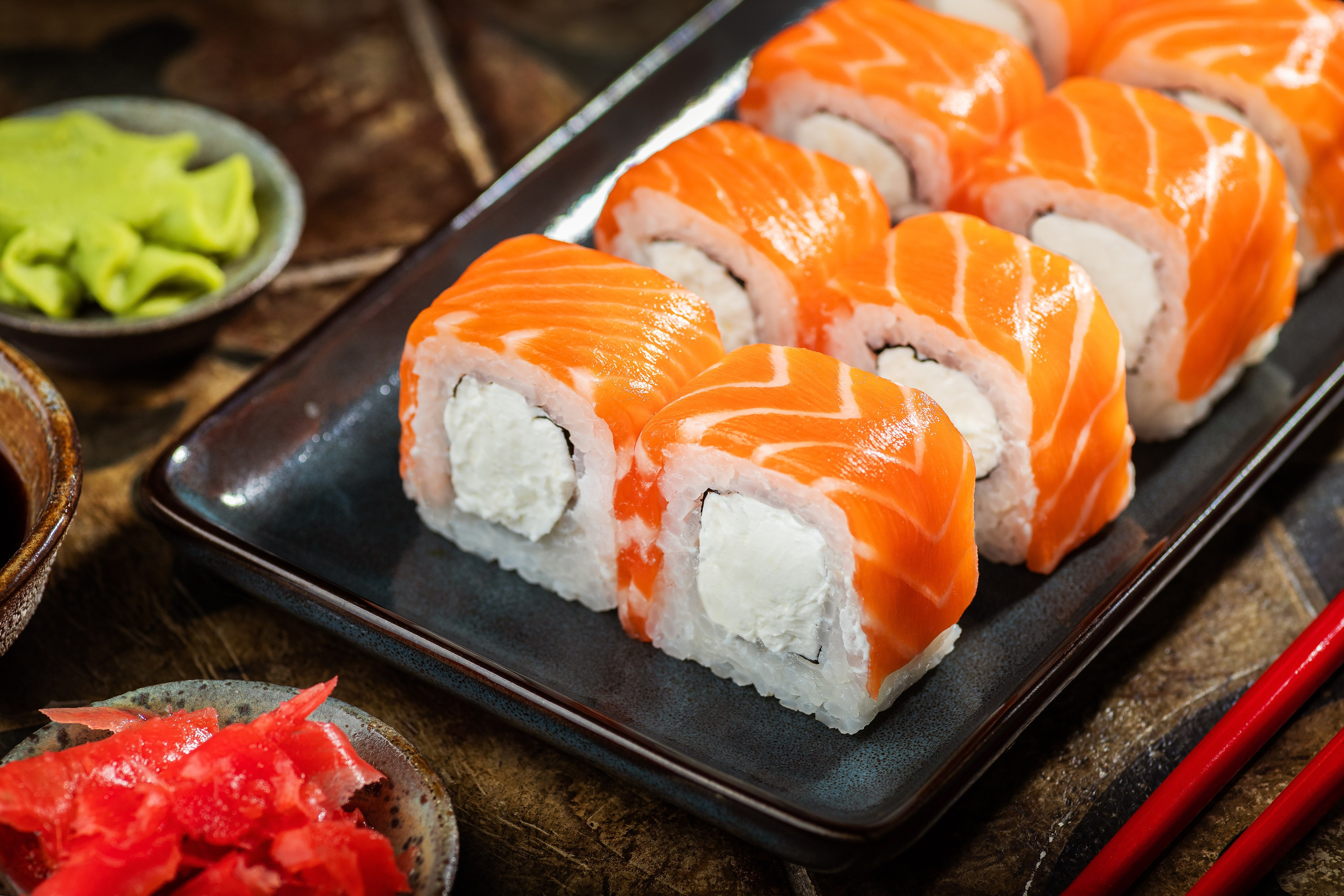 Роллы и суши. Юлия Космо — фуд-фотограф, предметный стилист, Москва