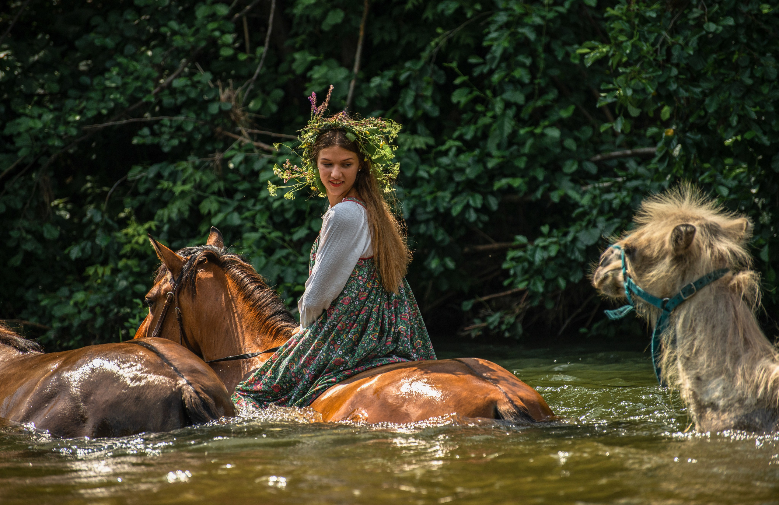 Купала в Родославном. Конный фотограф в Саратове Юлия Иванова