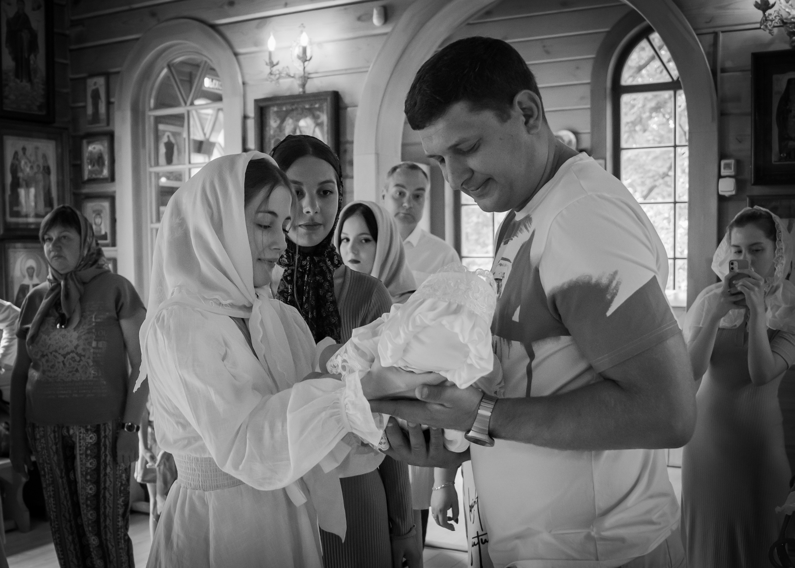 Таинство Крещения Марии. Крамер Юлиана детский и семейный фотограф