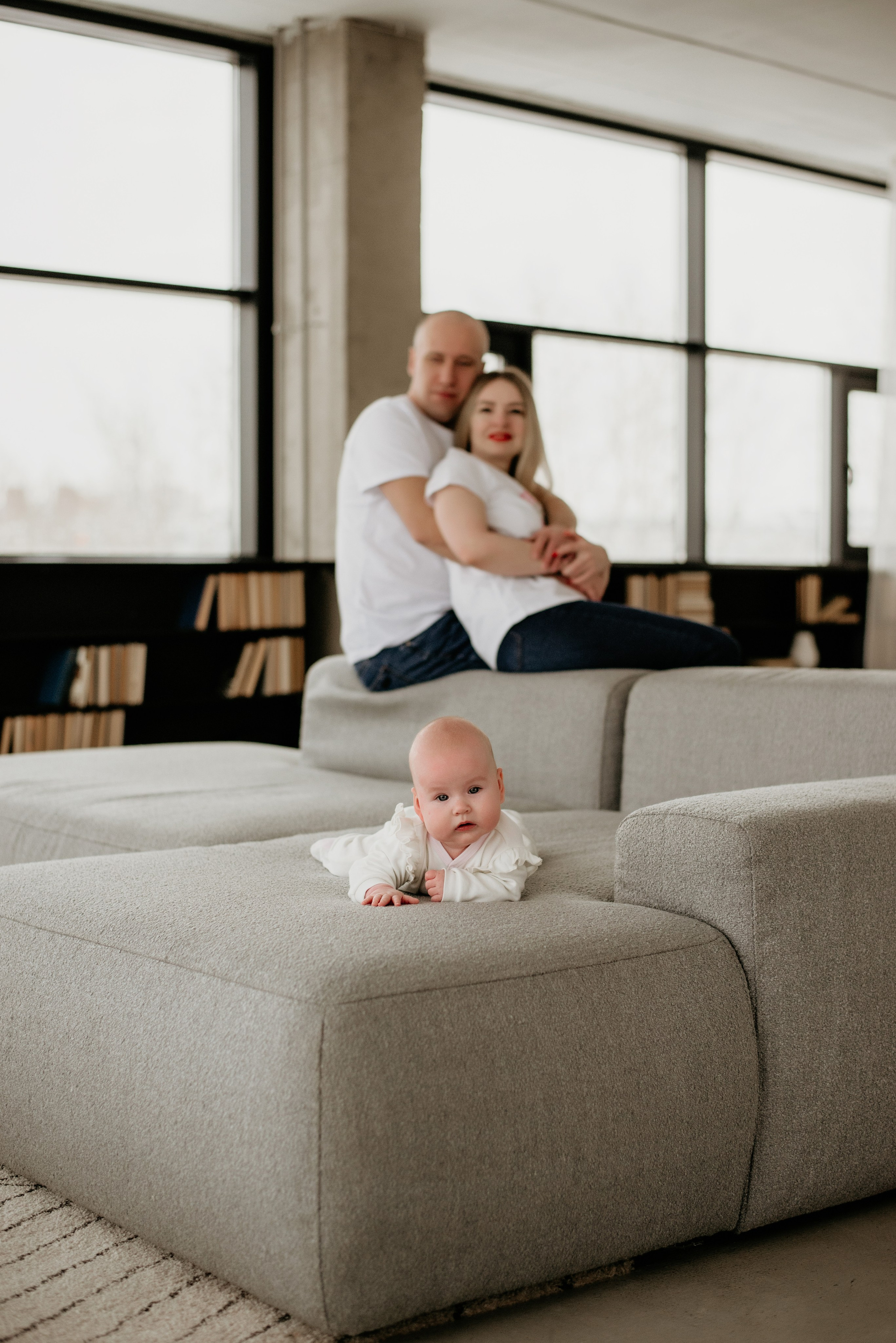 Family. Марина Колосова, детский фотограф и фотограф новорожденных в Красноярс